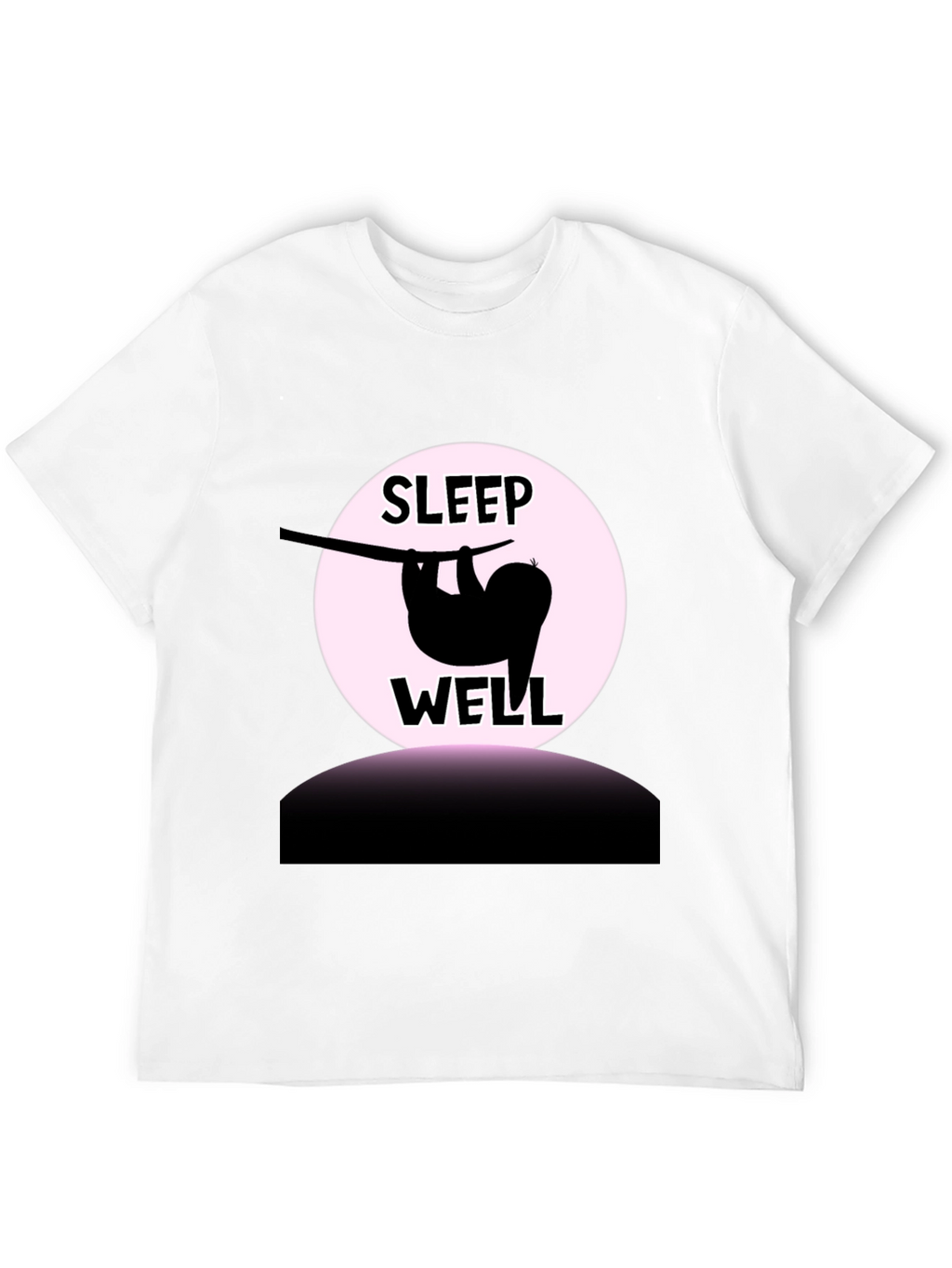 Sleep Well Sloth Graphic T-Shirt - Relaxed Fit