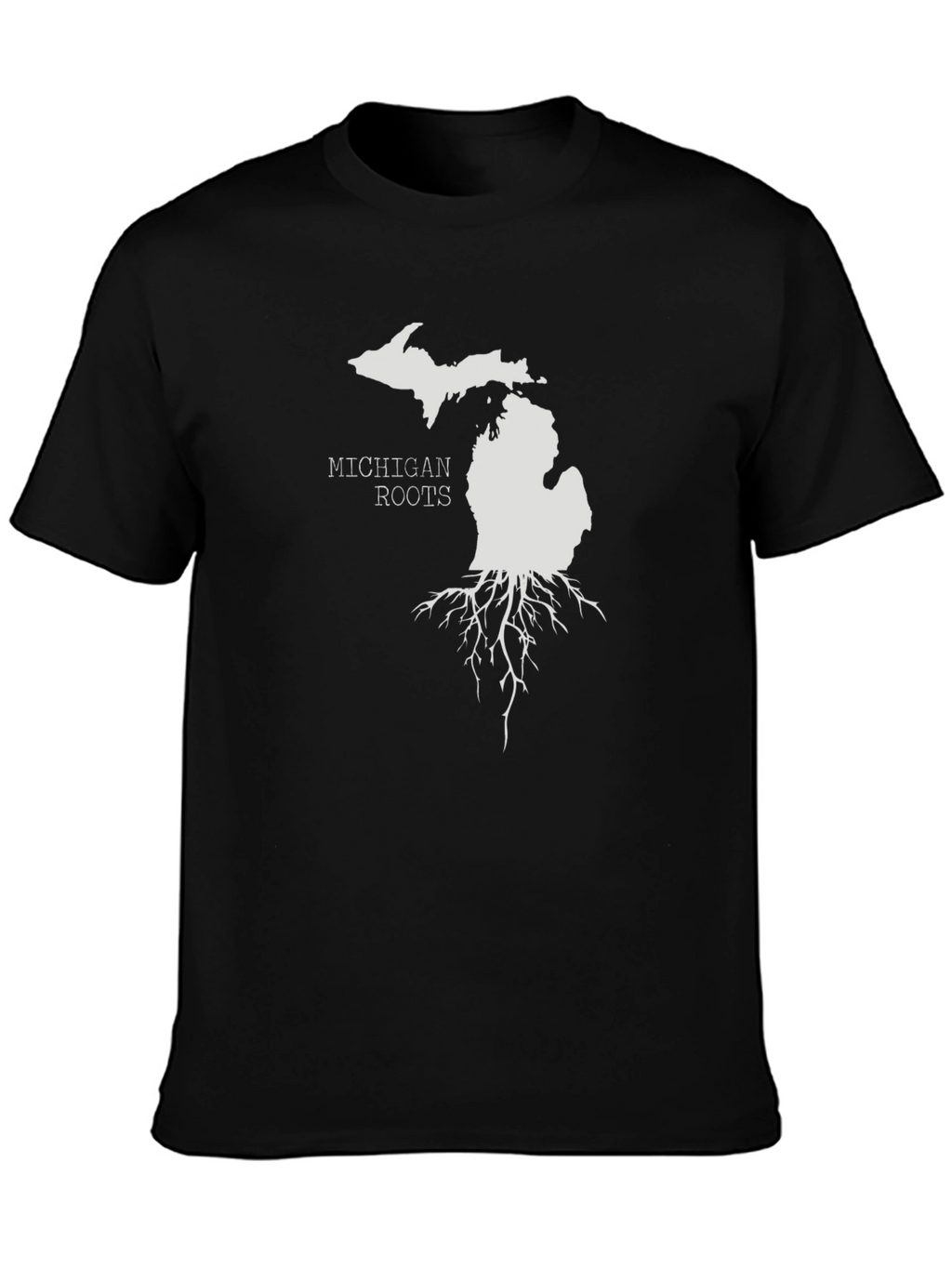 Michigan Roots Graphic Tee - Black
