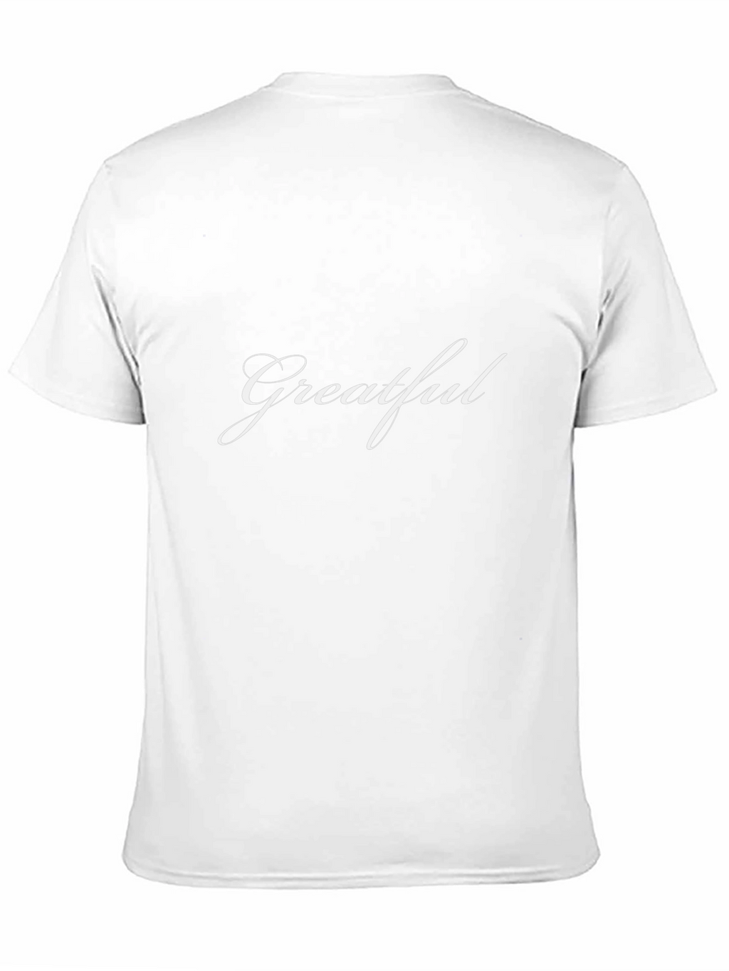 Grateful Script Black T-Shirt