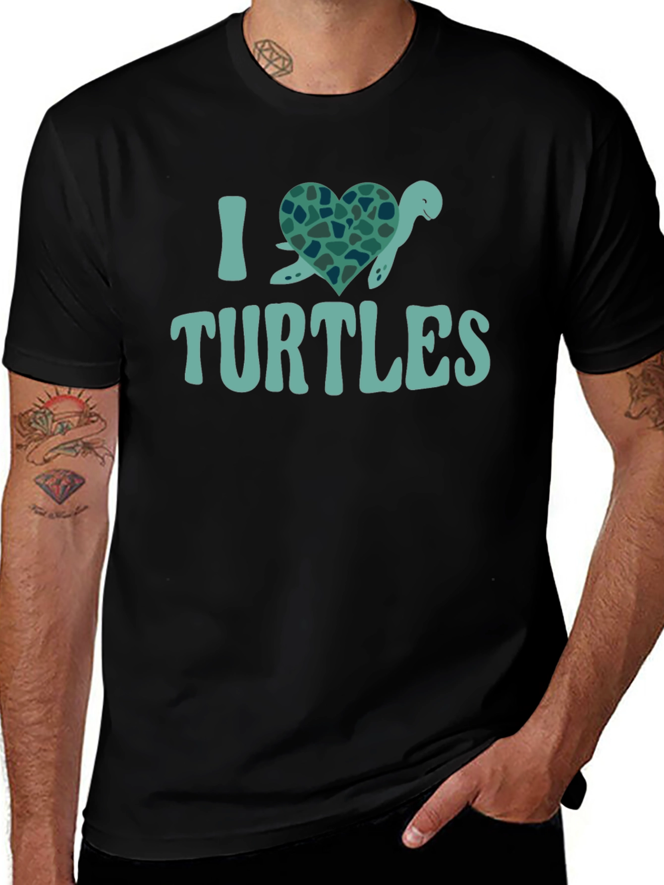I Love Turtles T-Shirt