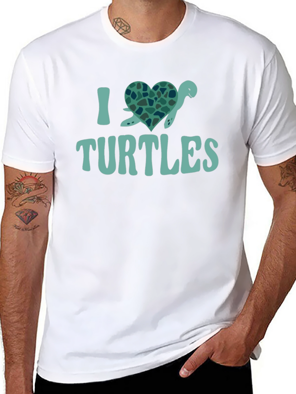 I Love Turtles T-Shirt
