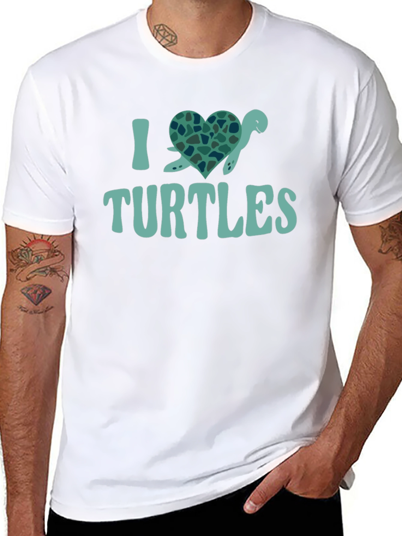 I Love Turtles T-Shirt