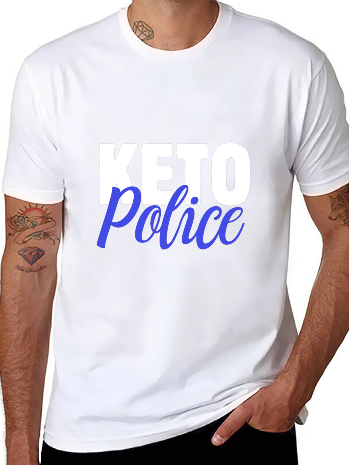 Keto Police Graphic T-Shirt