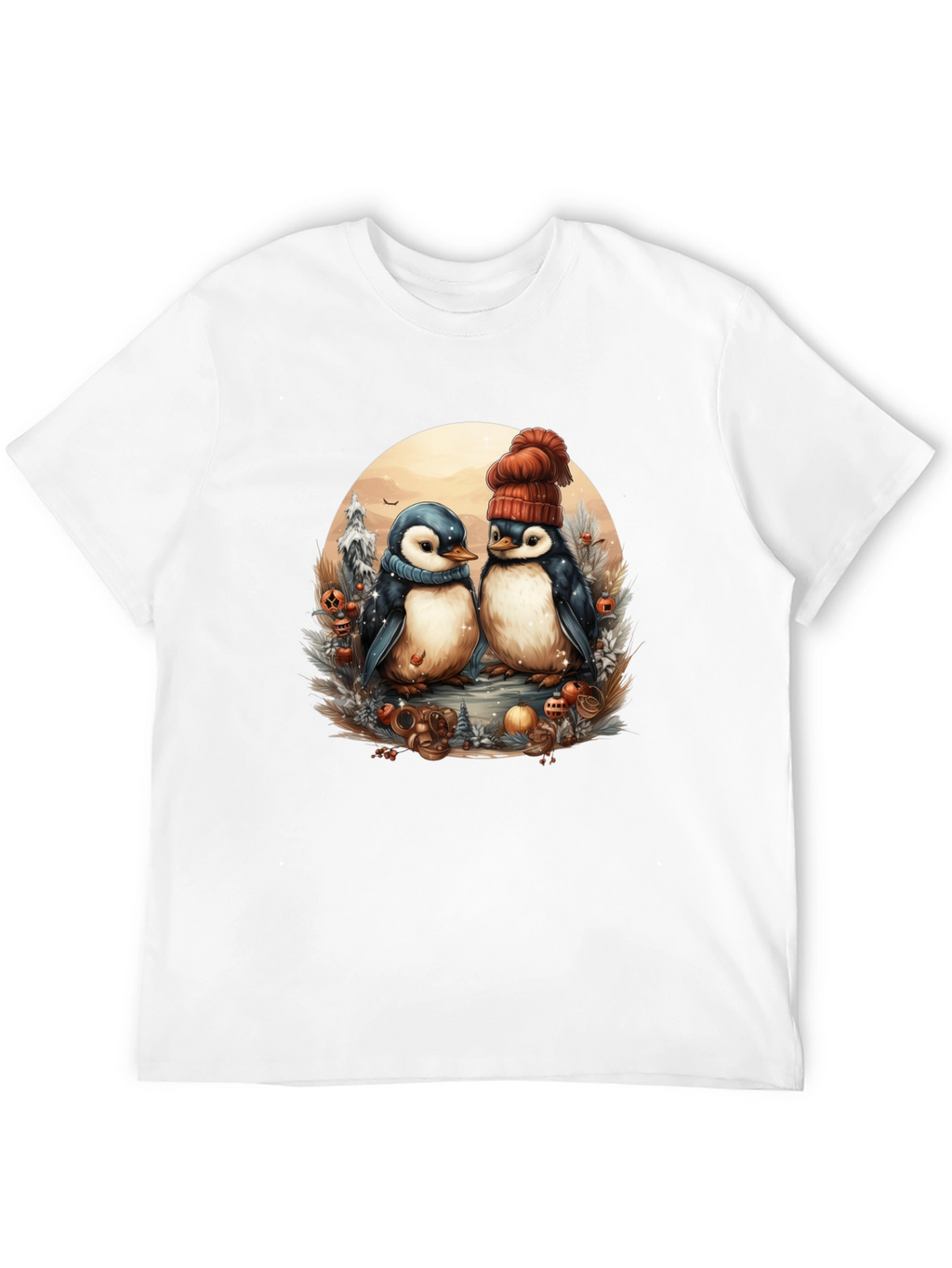 Winter Penguin Graphic Tee