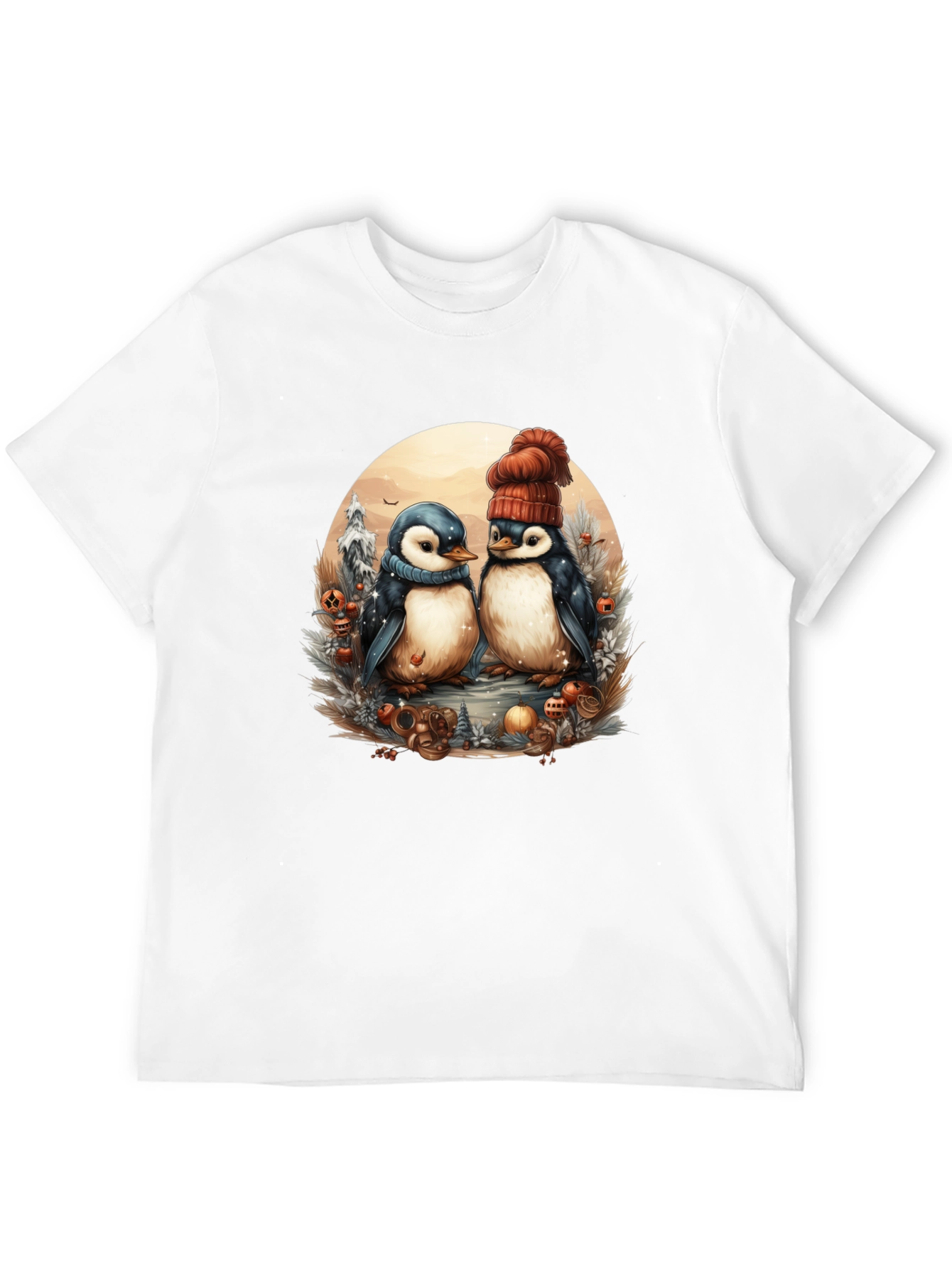 Winter Penguin Graphic Tee