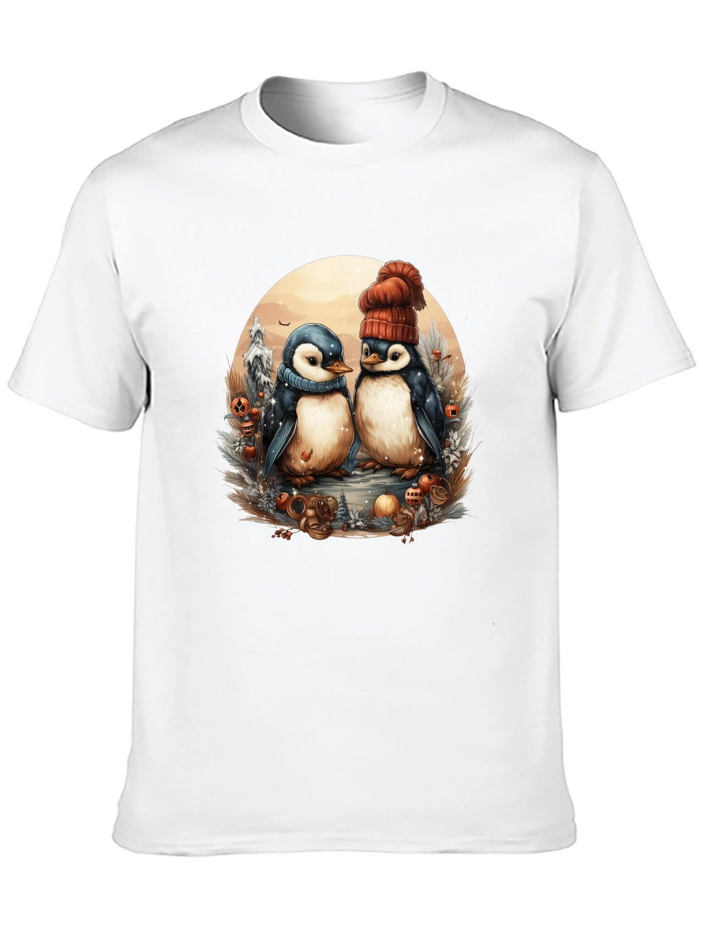 Winter Penguin Graphic Tee