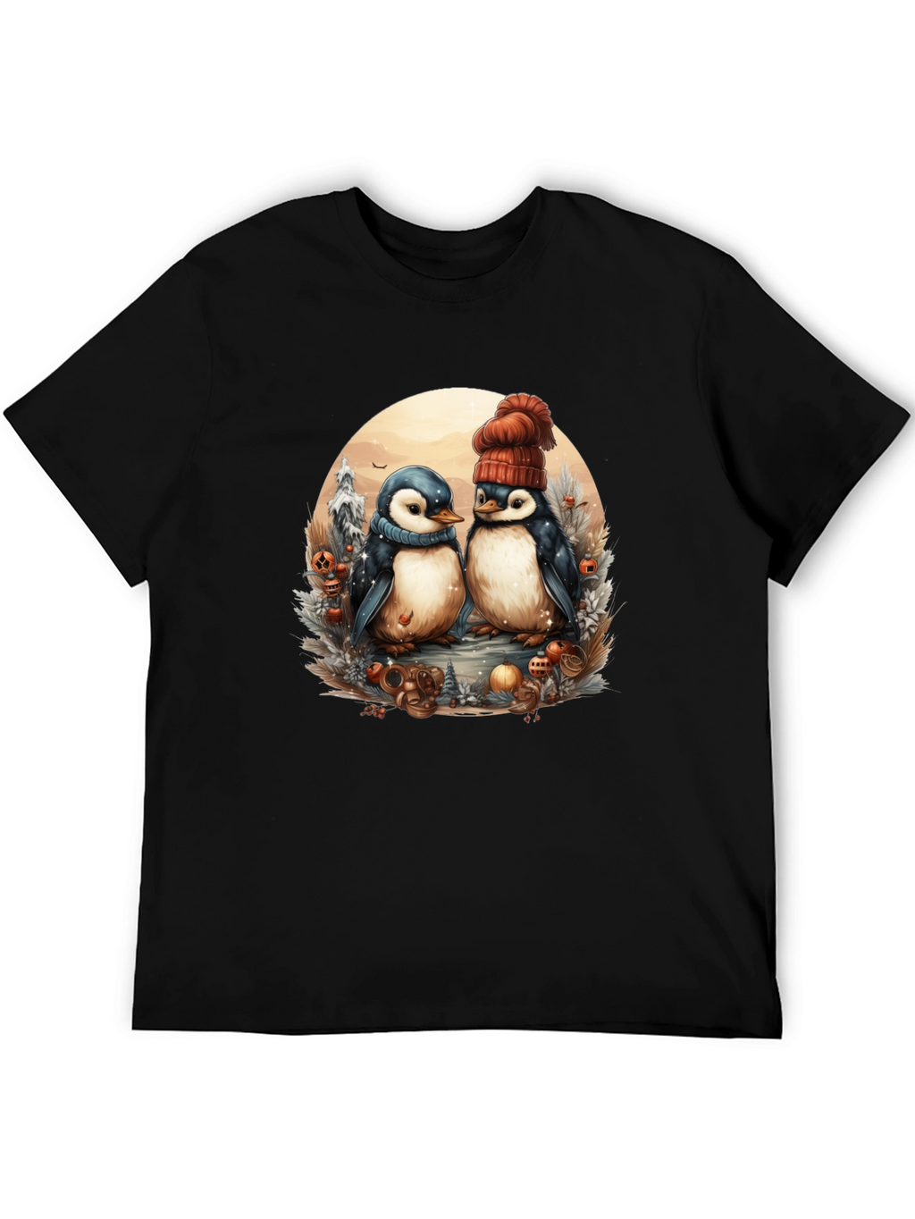 Winter Penguin Graphic Tee