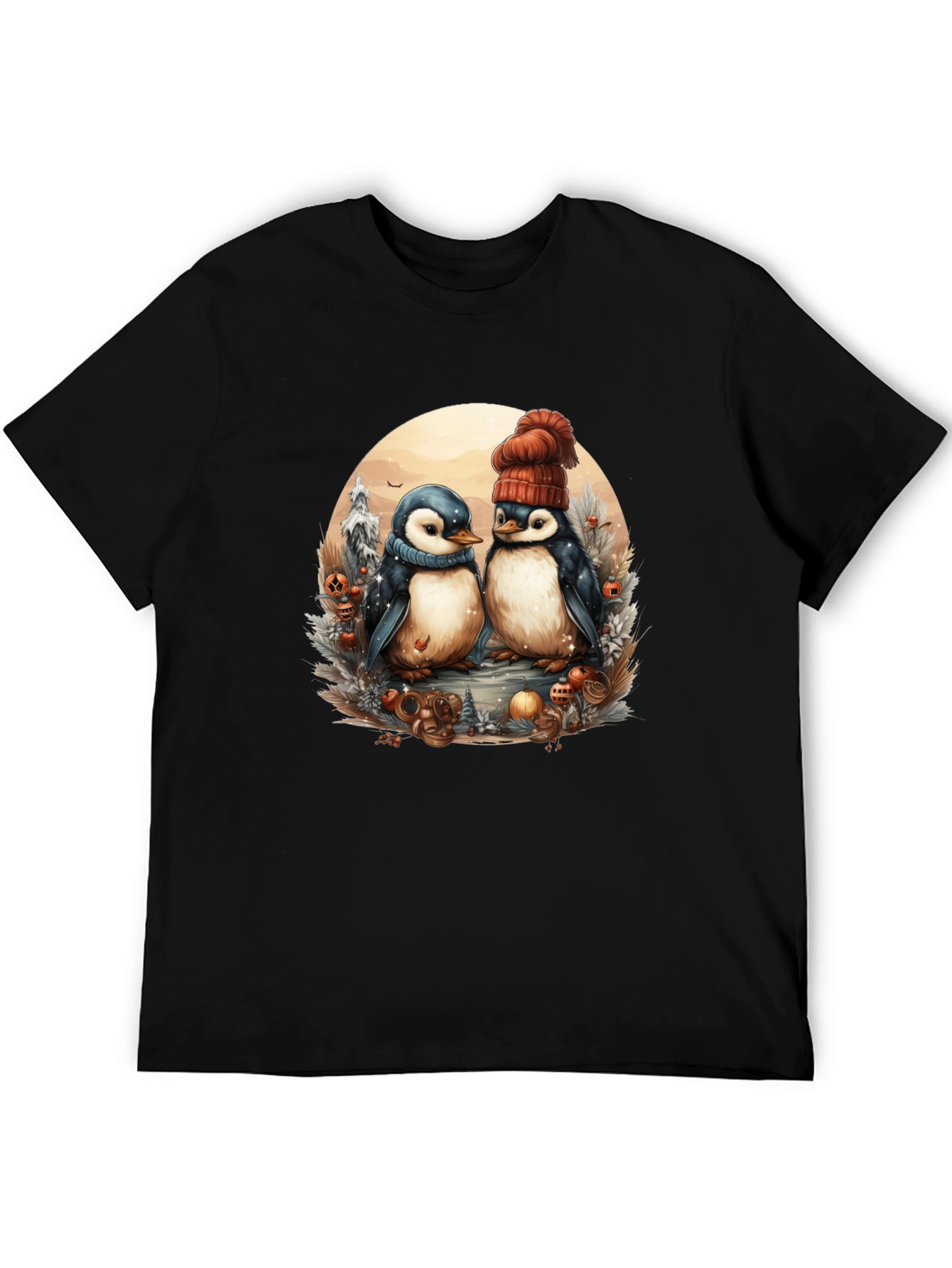 Winter Penguin Graphic Tee