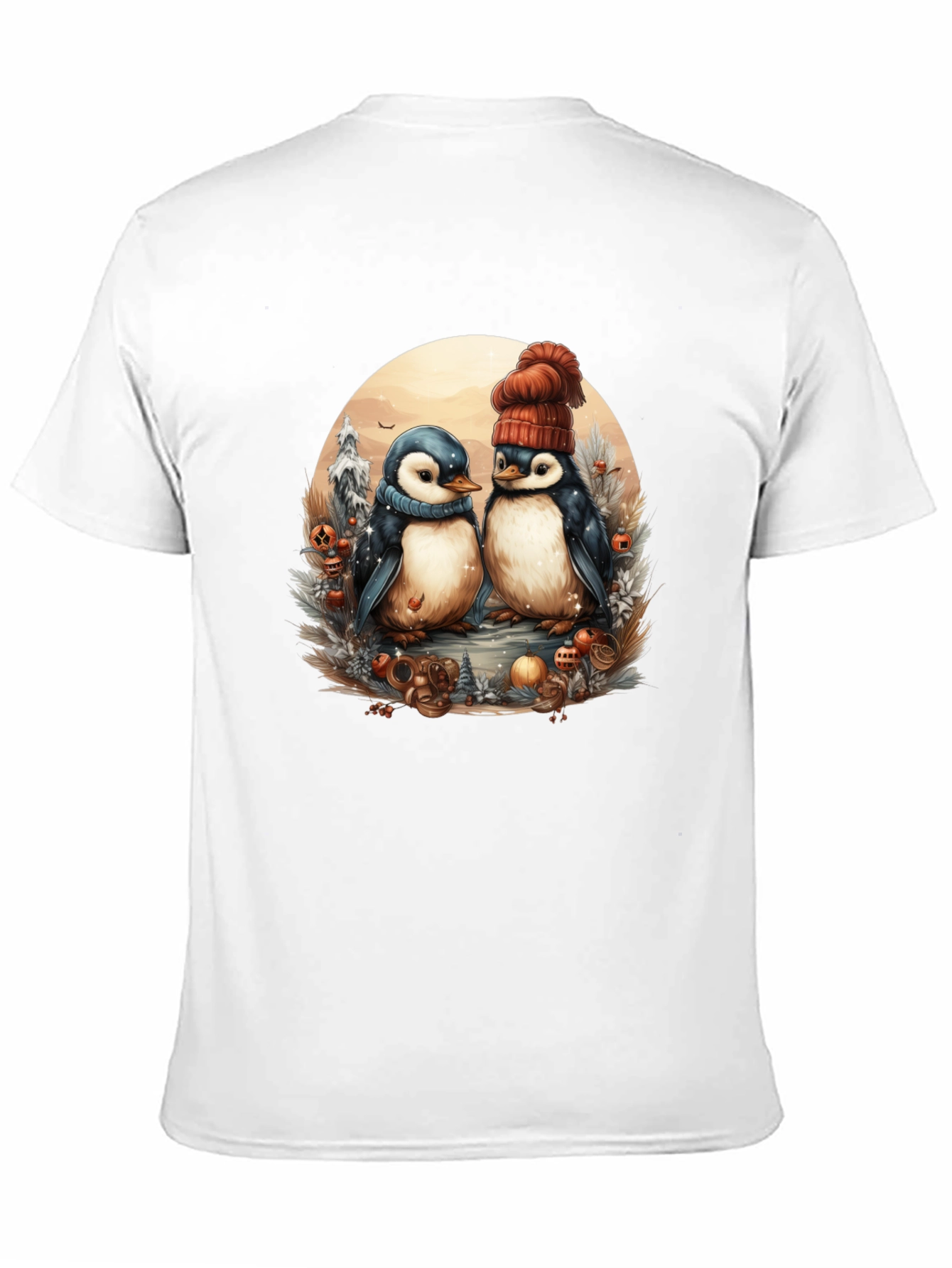 Winter Penguin Graphic Tee