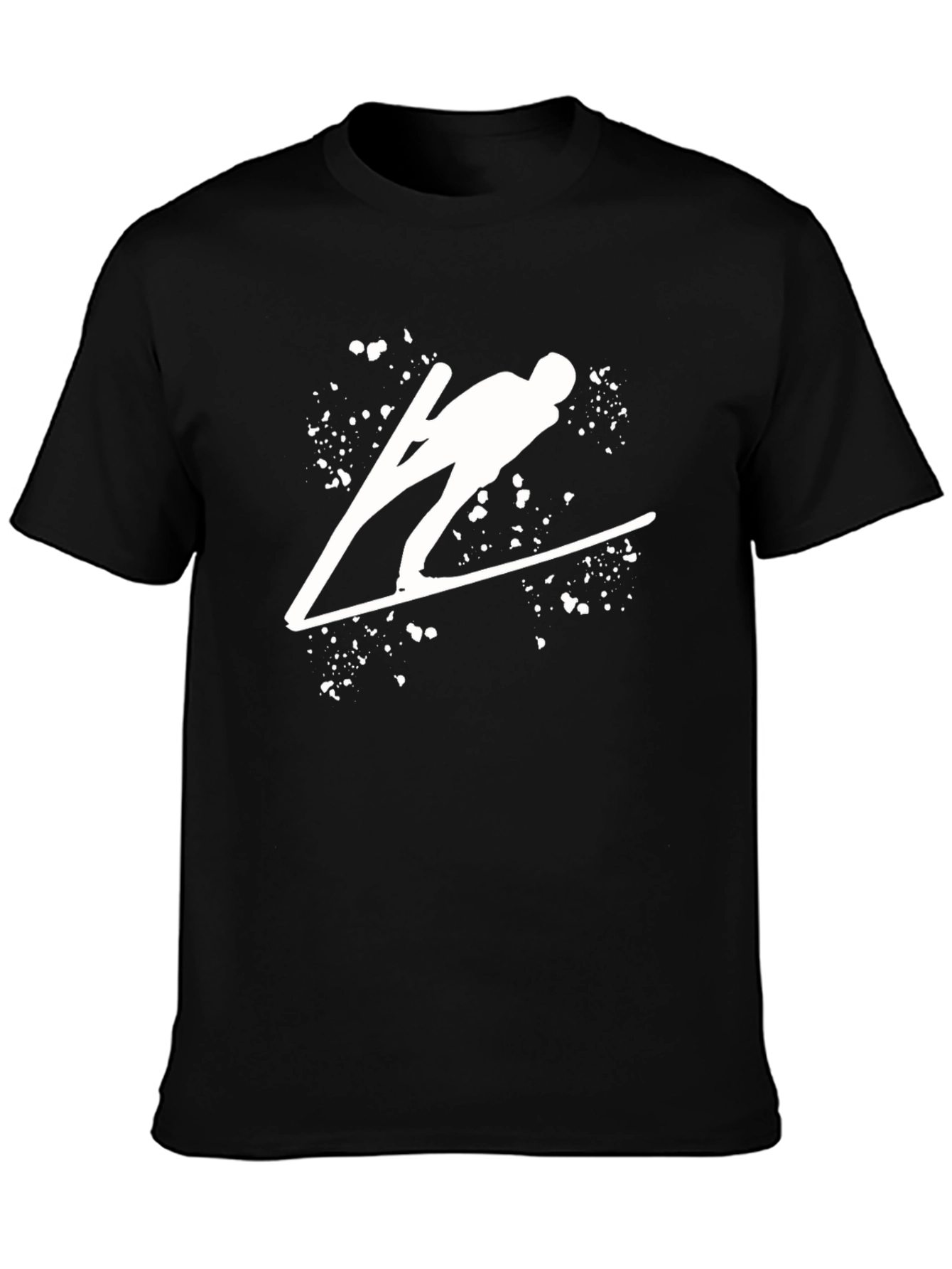 Ski Jumping T-Shirt: Graphic Tee for Winter Sports