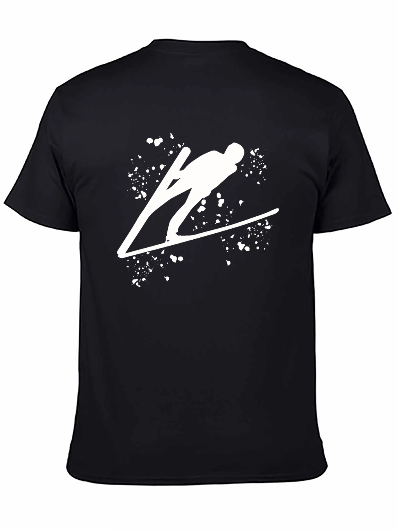 Ski Jumping T-Shirt: Graphic Tee for Winter Sports