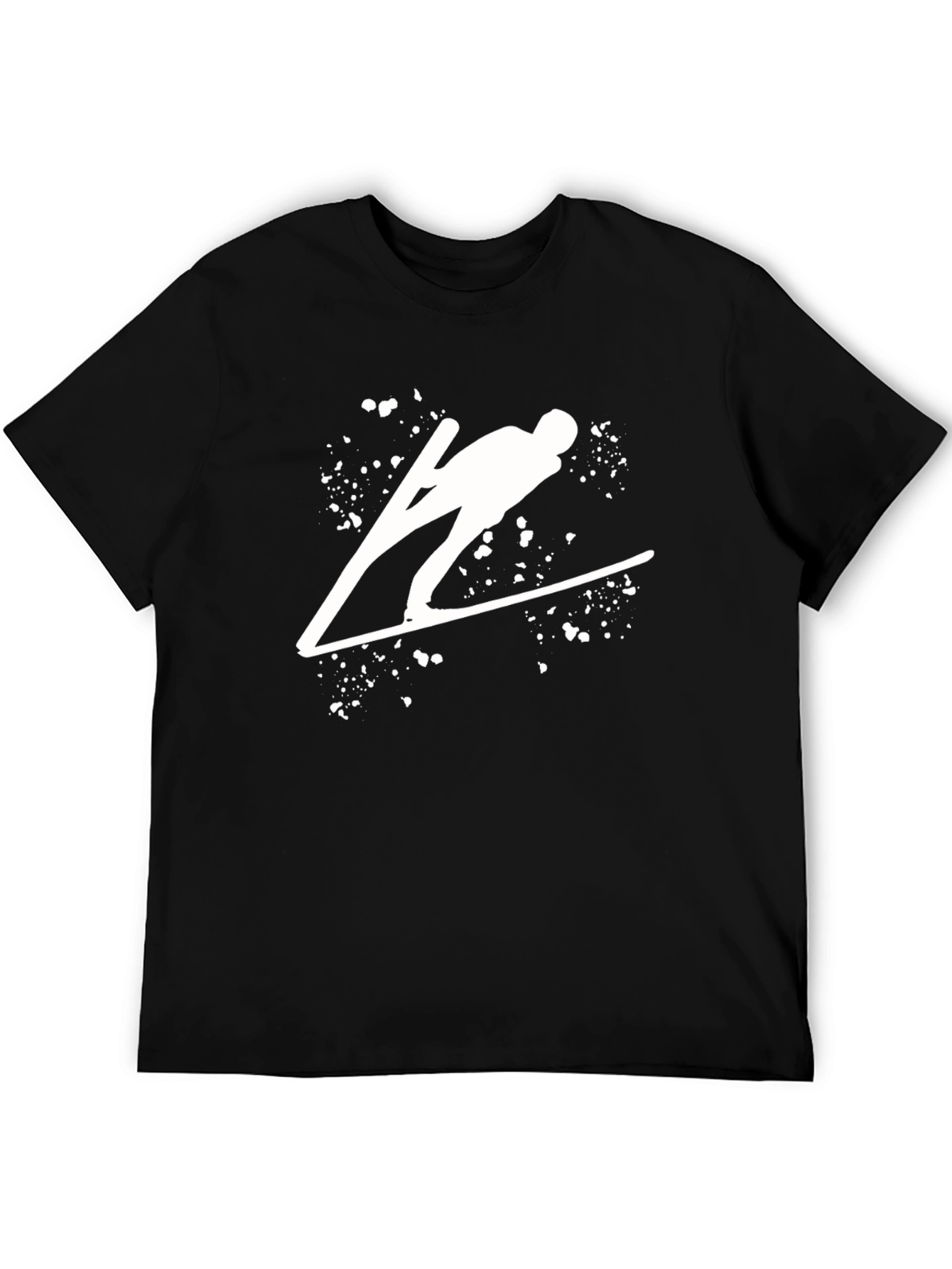 Ski Jumping T-Shirt: Graphic Tee for Winter Sports