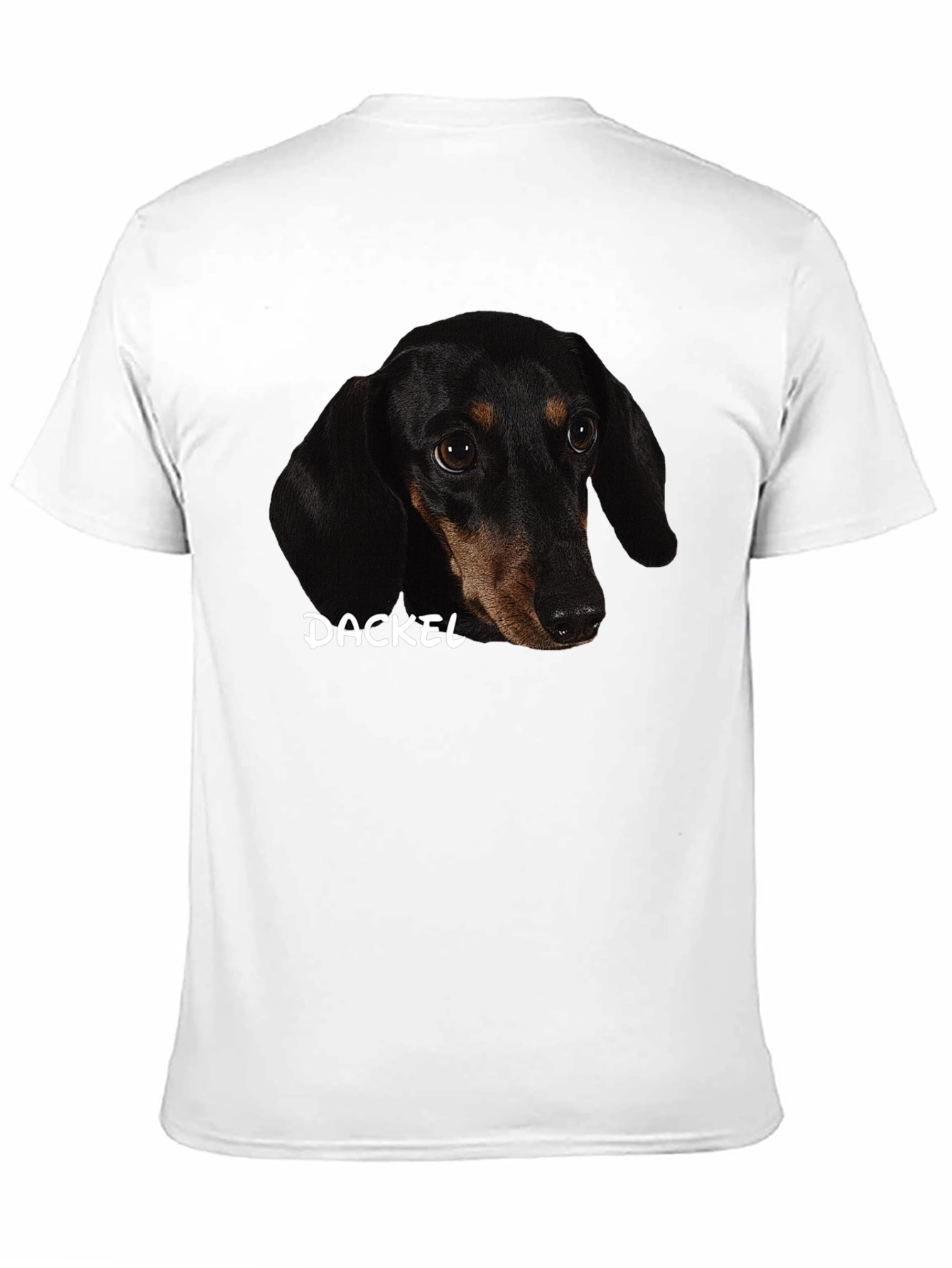 Dackel Dog Graphic Tee - Black Unisex T-Shirt