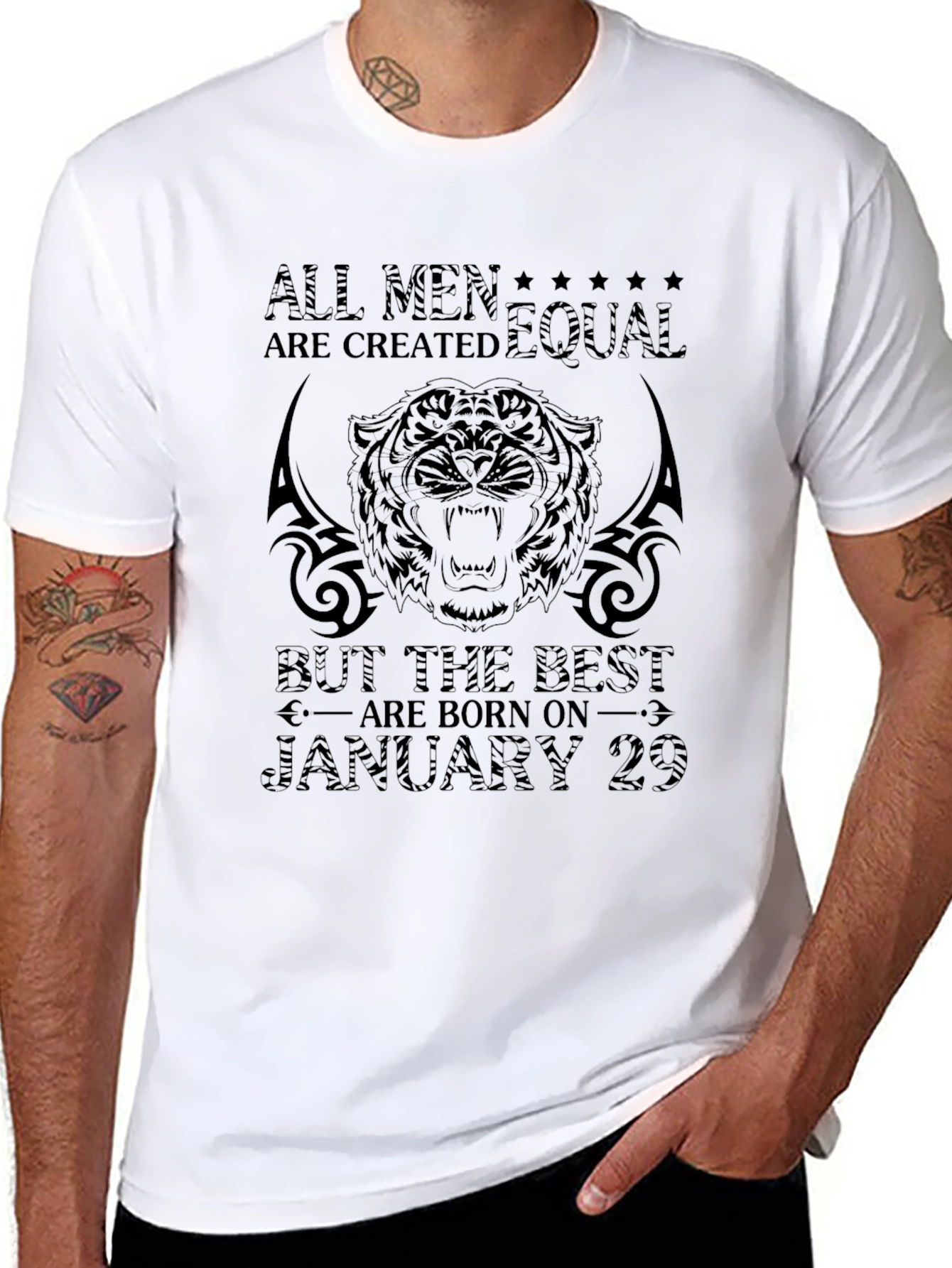 January 29th Mens Graphic Tee