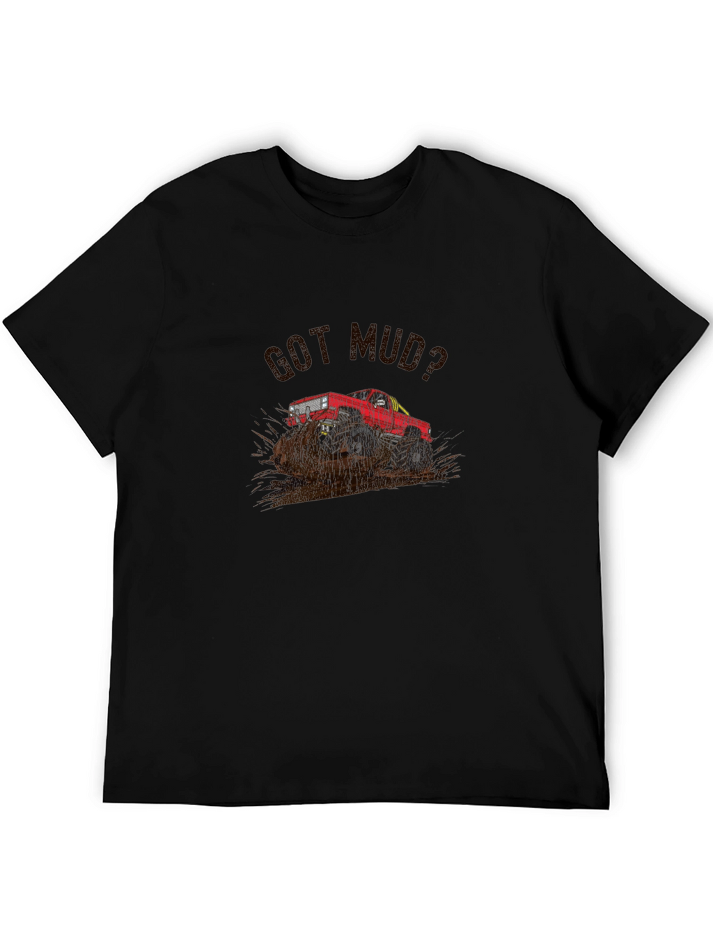 Got Mud? Black Graphic Tee