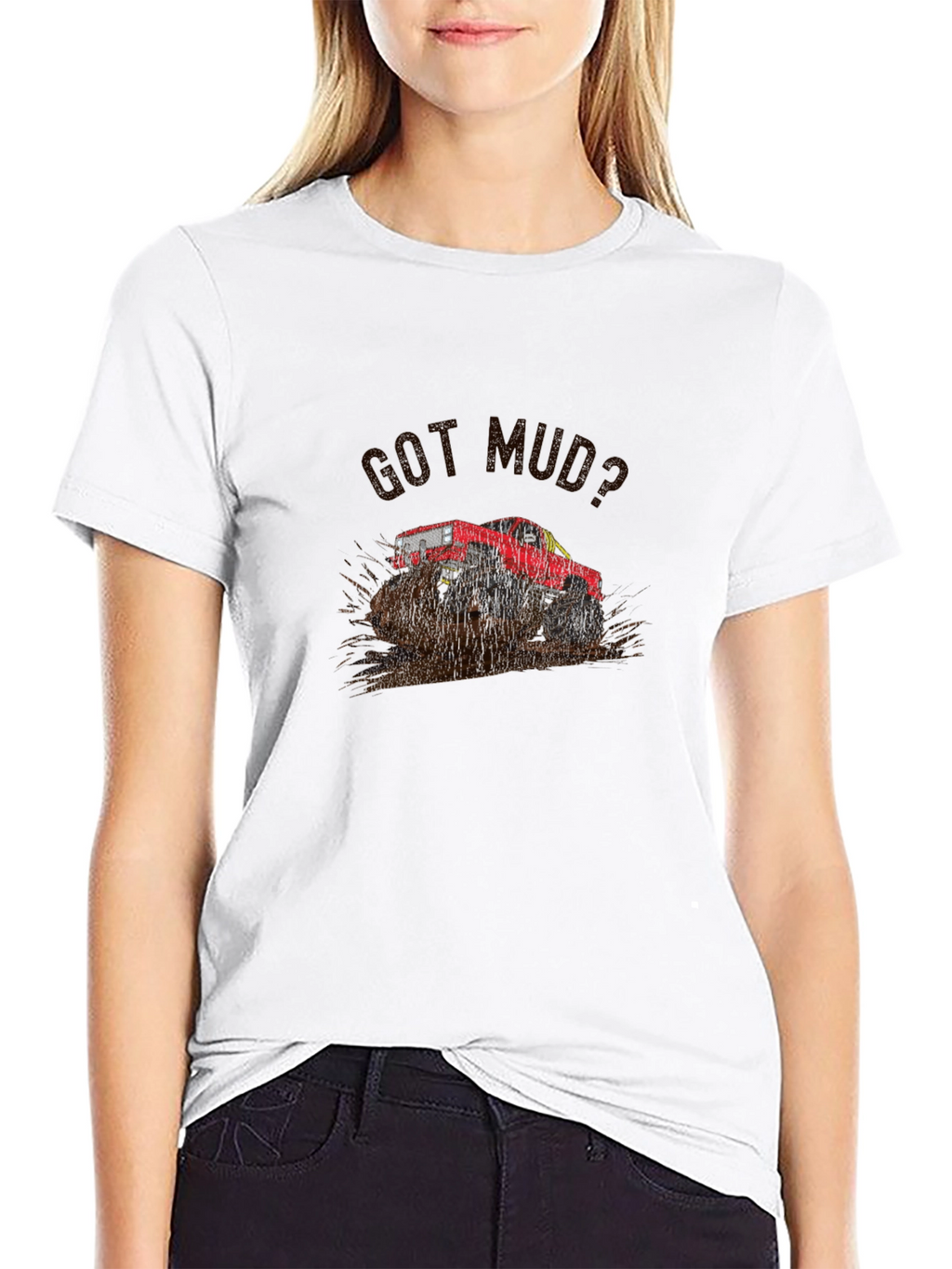 Got Mud? Black Graphic Tee