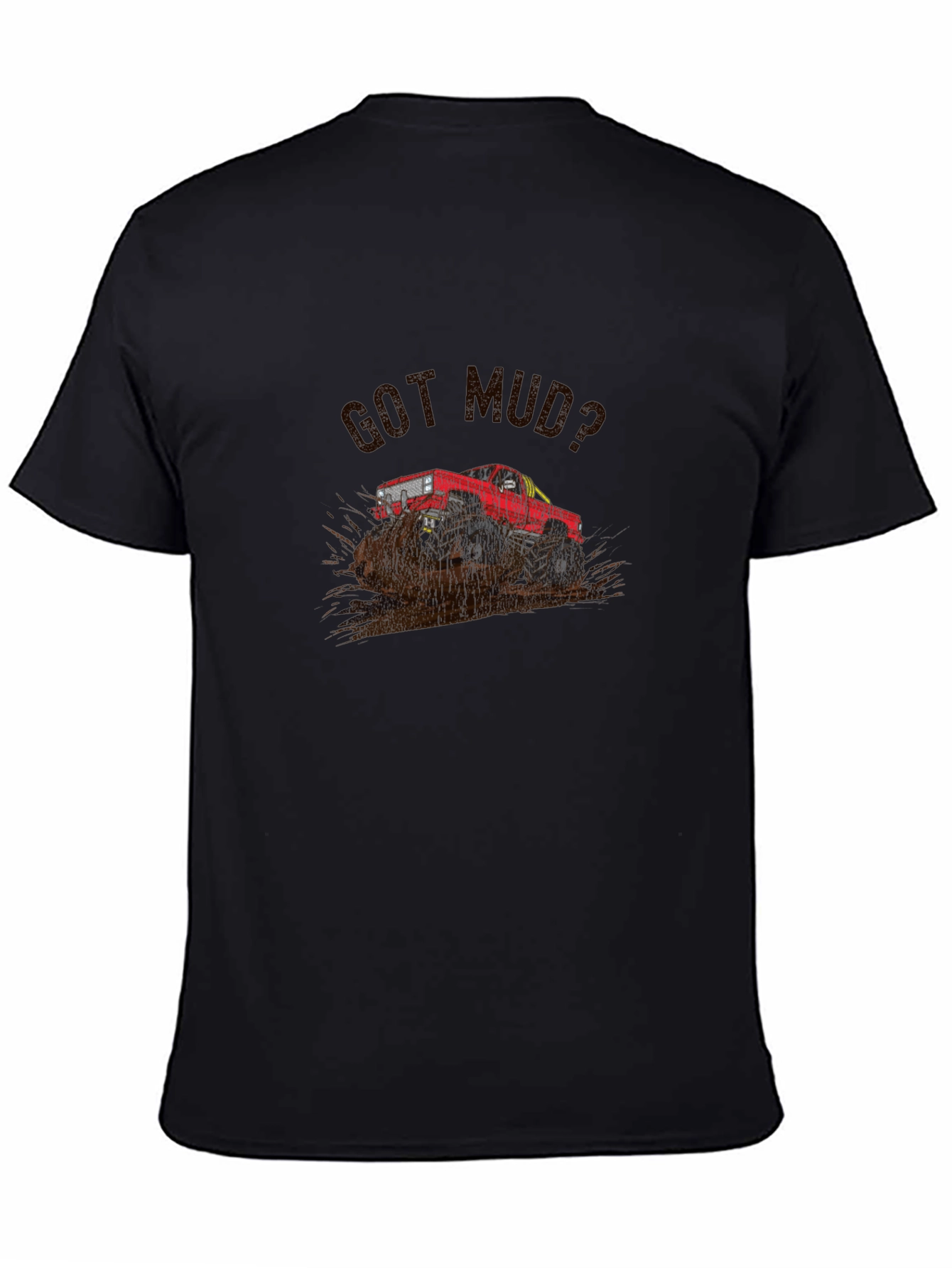 Got Mud? Black Graphic Tee