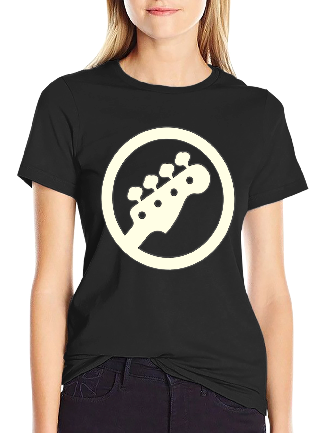 Bass Guitar Headstock T-Shirt