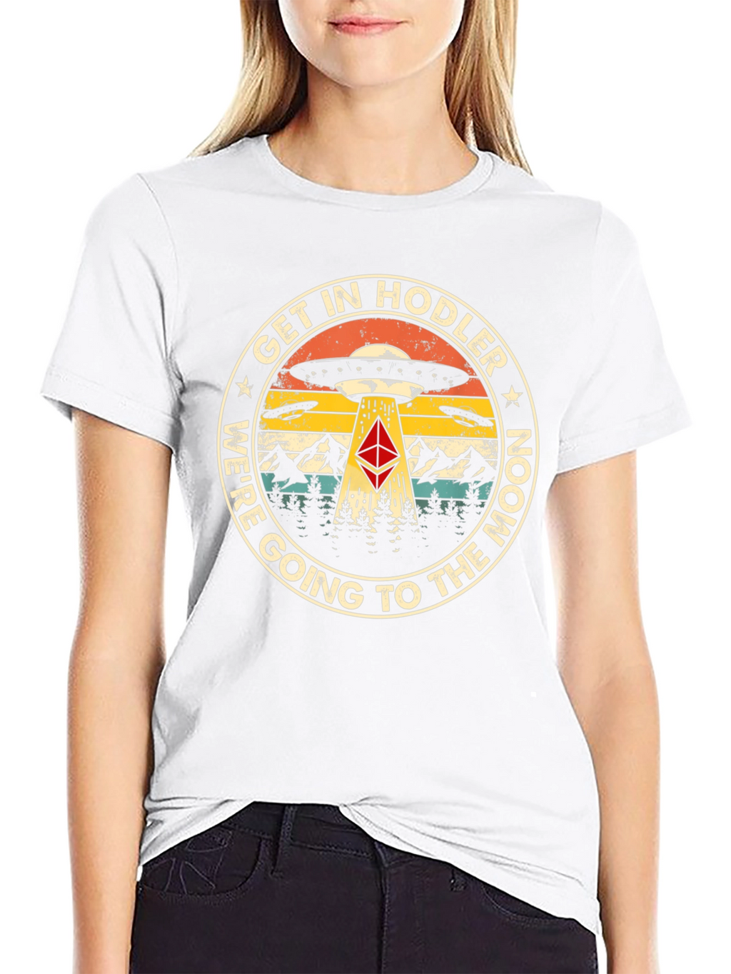 Get In Hodler Tee - To the Moon!