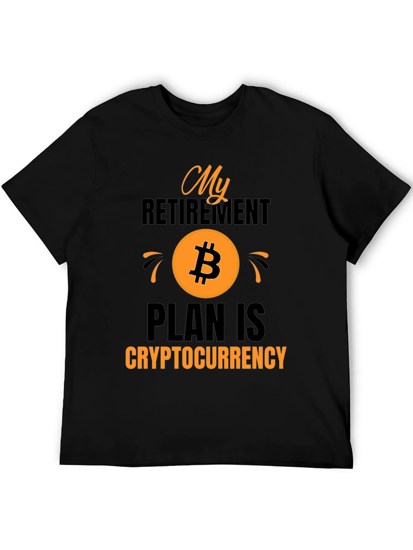 Crypto Retirement Plan T-Shirt Bitcoin Tee