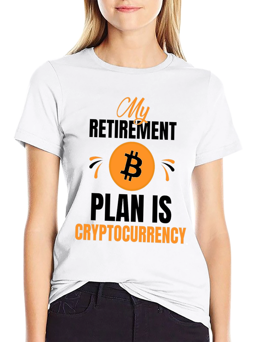 Crypto Retirement Plan T-Shirt Bitcoin Tee