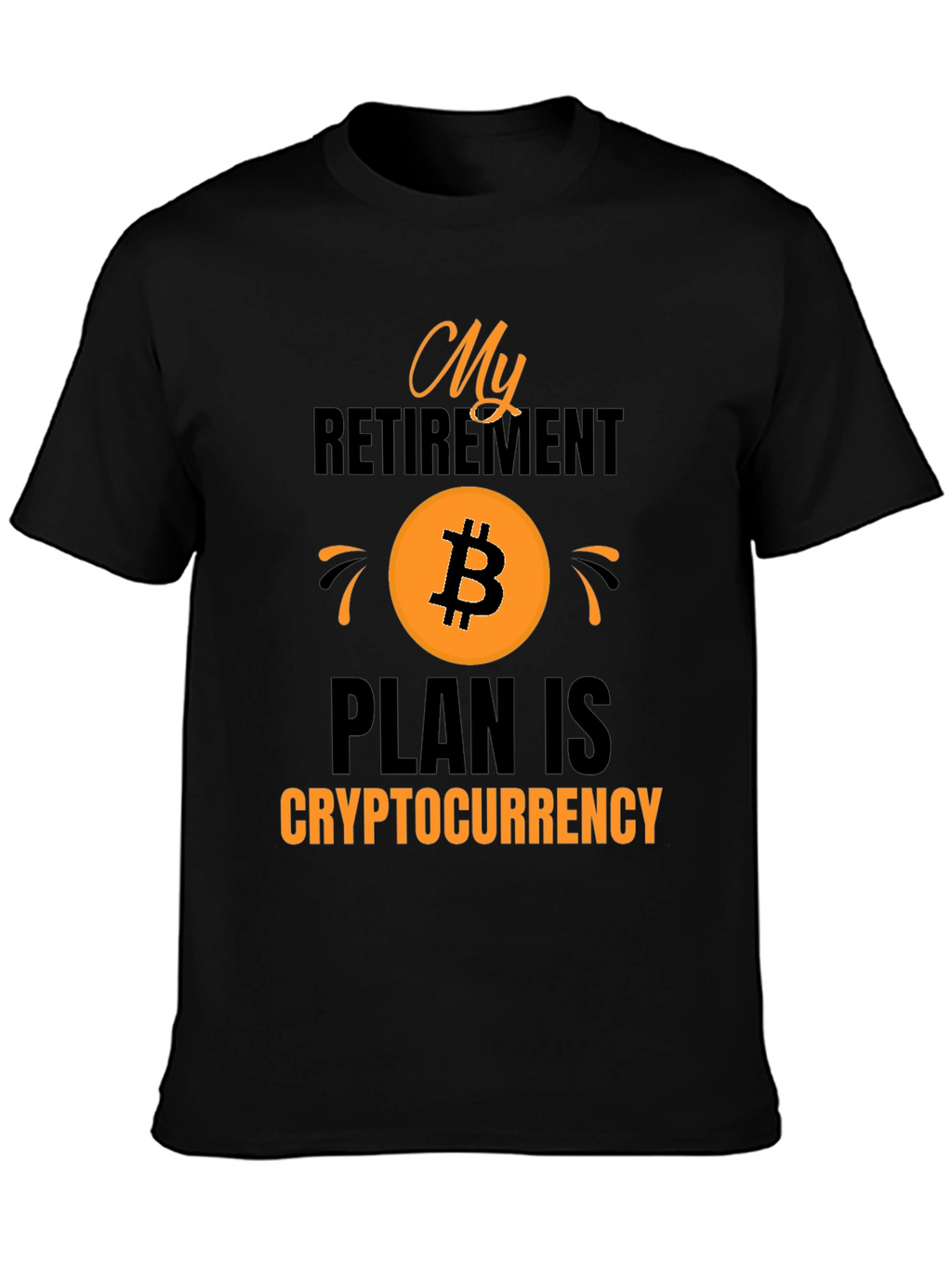 Crypto Retirement Plan T-Shirt Bitcoin Tee