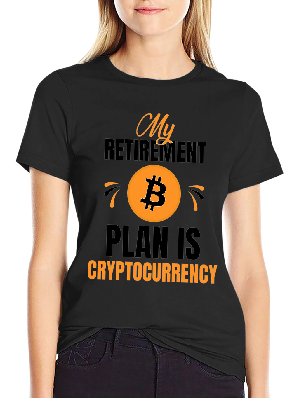 Crypto Retirement Plan T-Shirt Bitcoin Tee