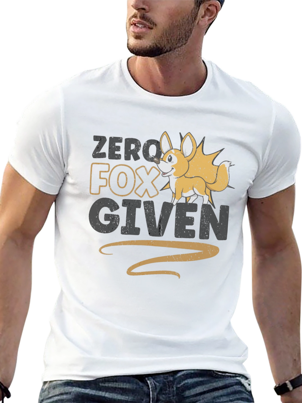 Zero Fox Given Funny Graphic T-Shirt