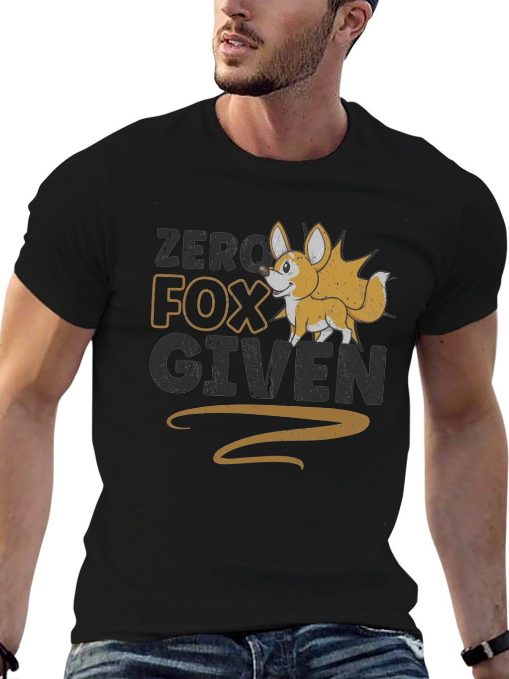 Zero Fox Given Funny Graphic T-Shirt
