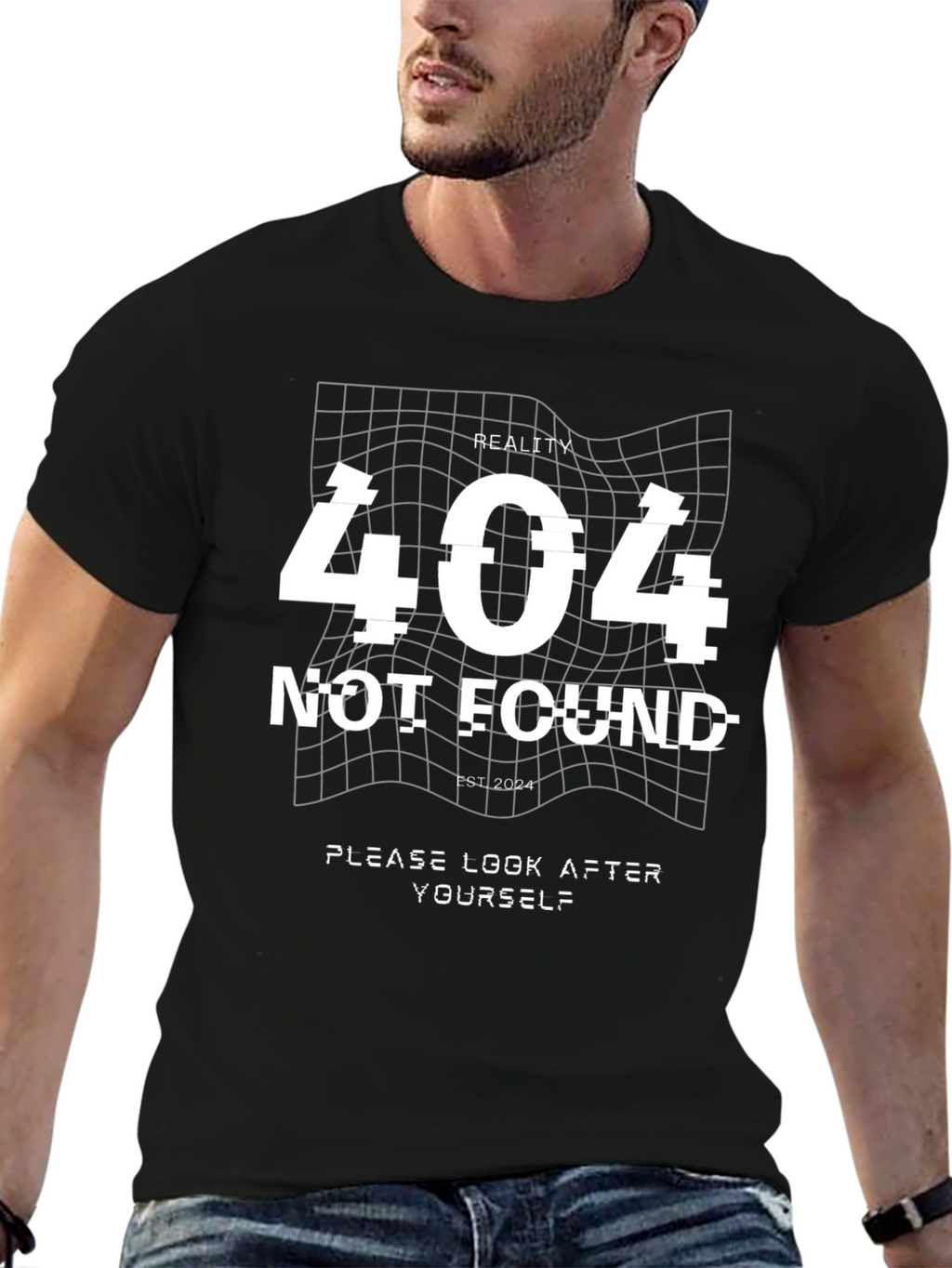 404 Not Found Graphic T-Shirt