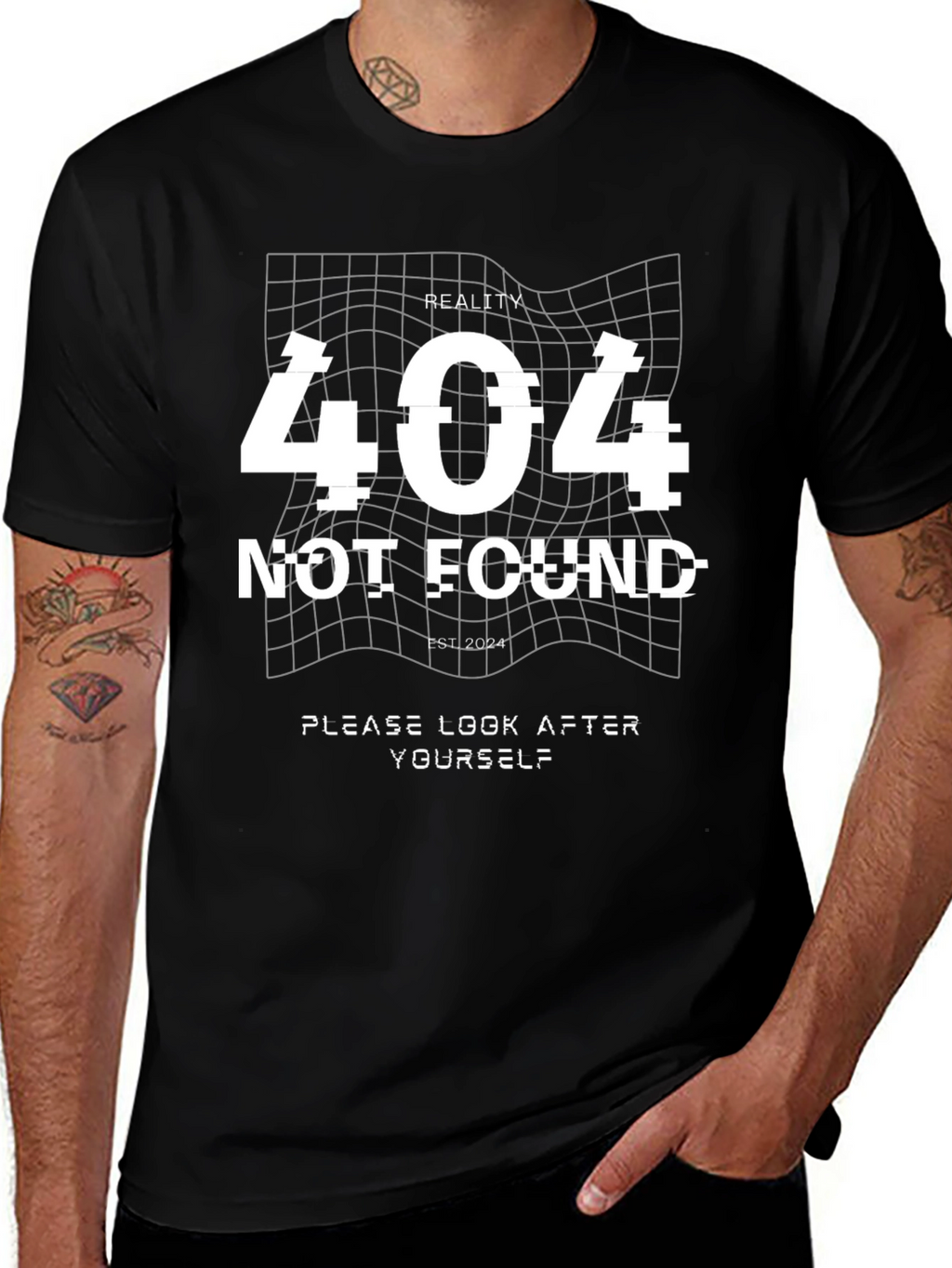 404 Not Found Graphic T-Shirt