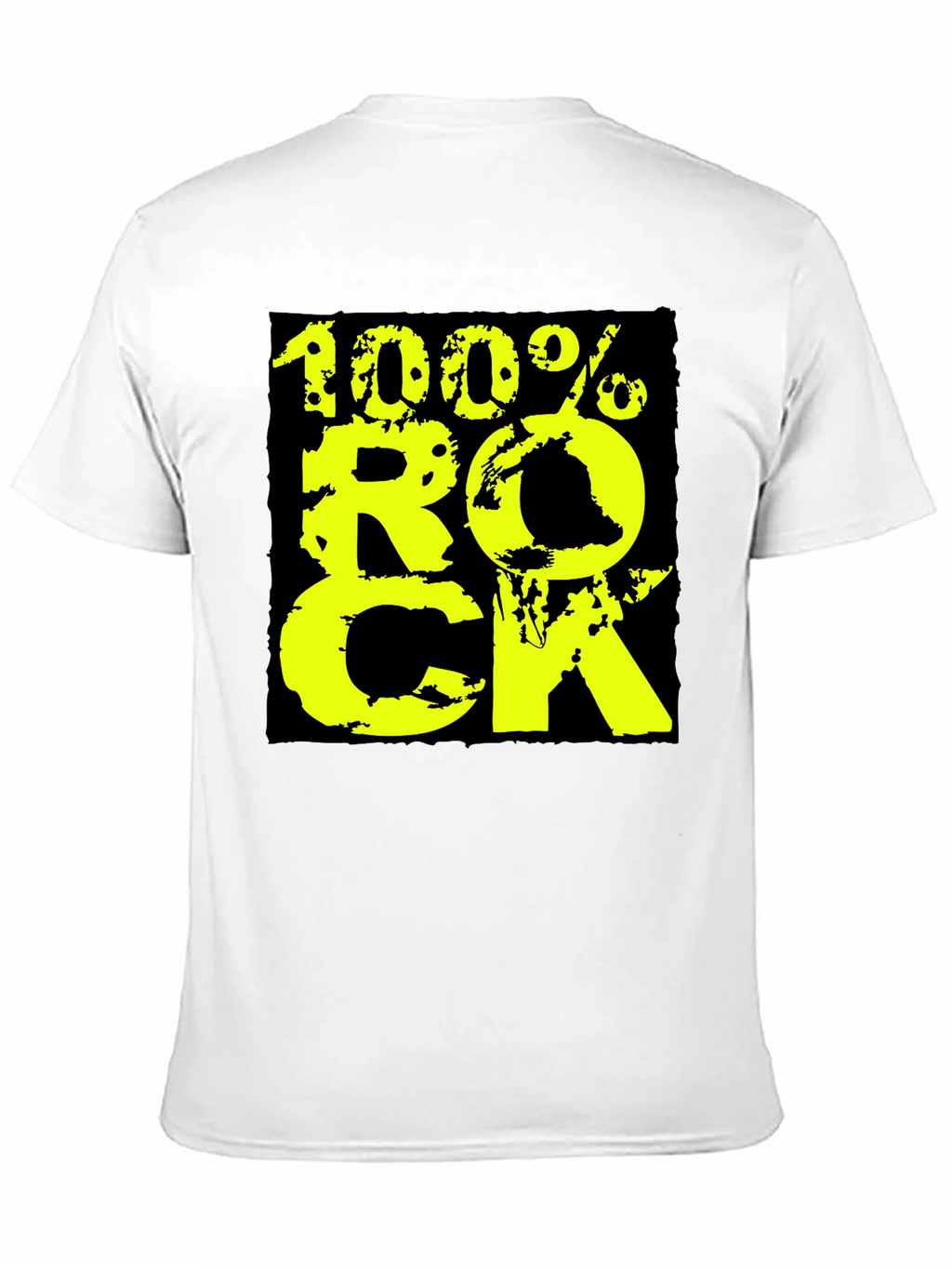 100% Rock Graphic Tee - Black