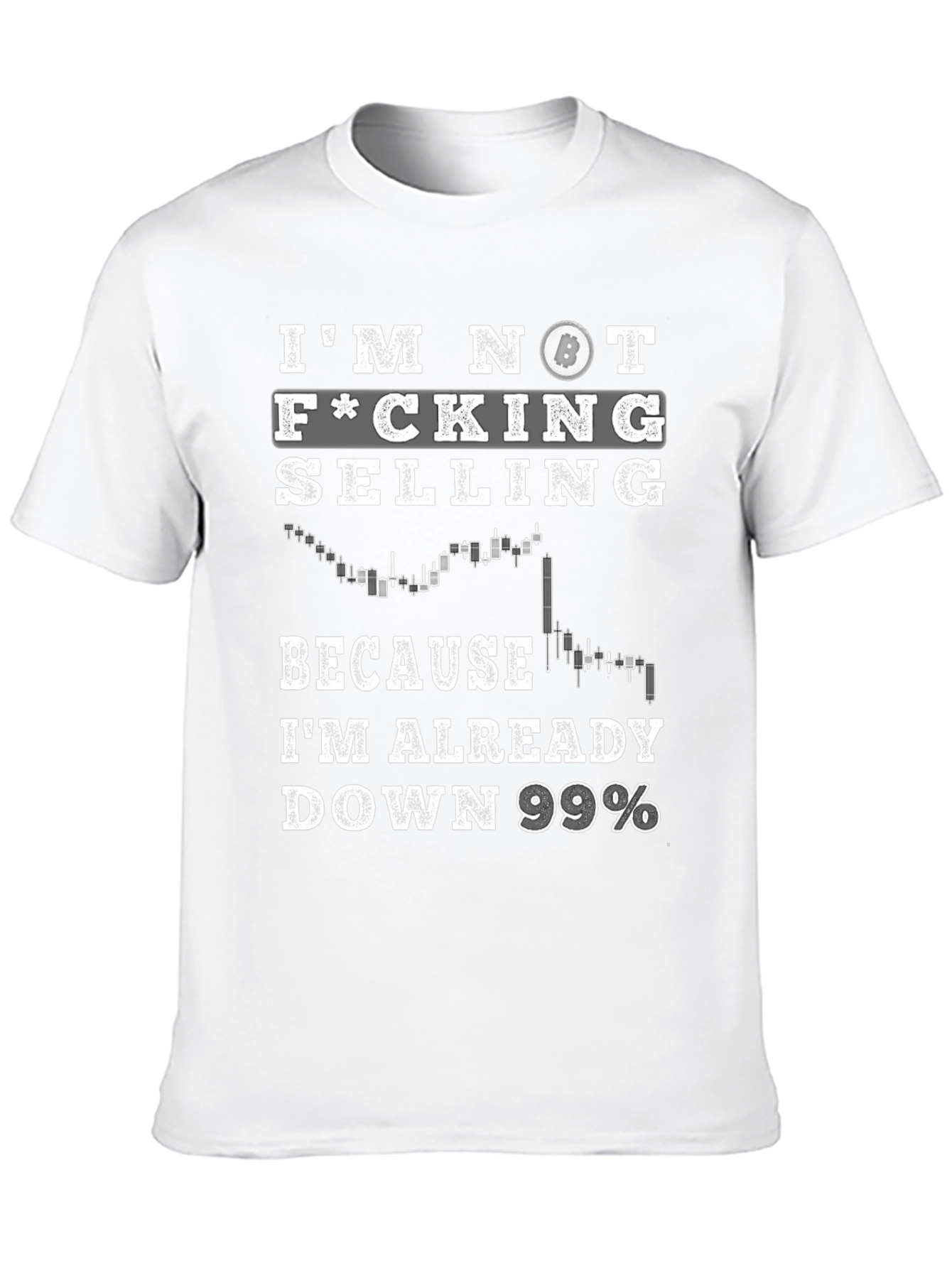 Bitcoin HODL T-Shirt - Im Not Selling Crypto Tee