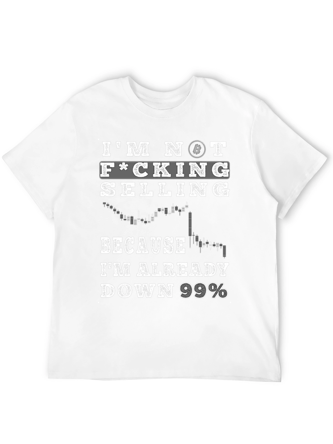 Bitcoin HODL T-Shirt - Im Not Selling Crypto Tee