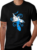 Space Shuttle Squid T-Shirt