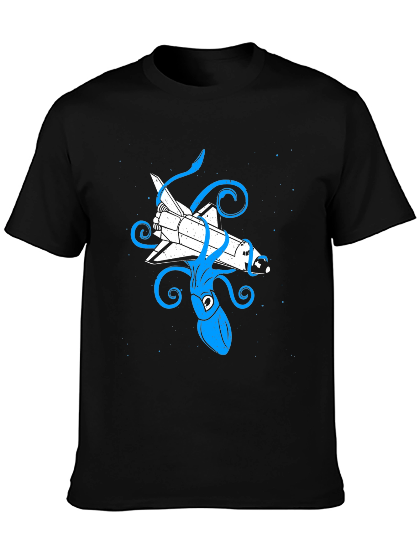 Space Shuttle Squid T-Shirt