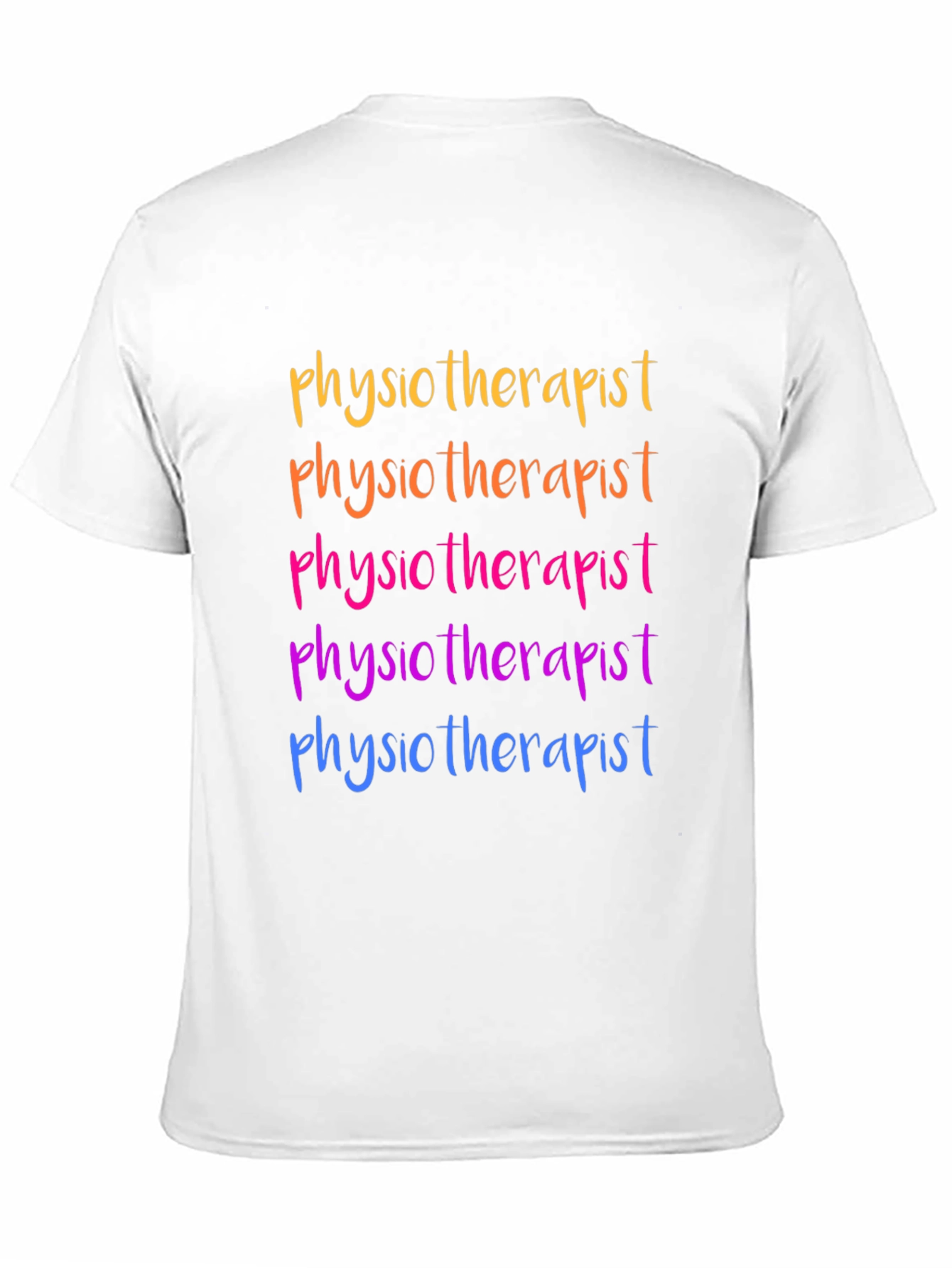 Physiotherapist Rainbow T-Shirt - Gift Idea