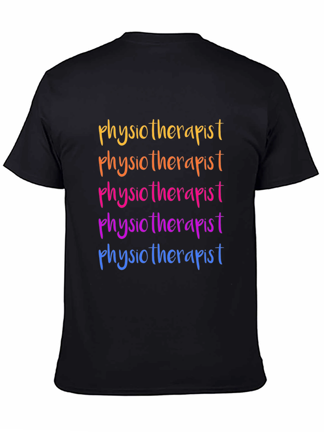 Physiotherapist Rainbow T-Shirt - Gift Idea