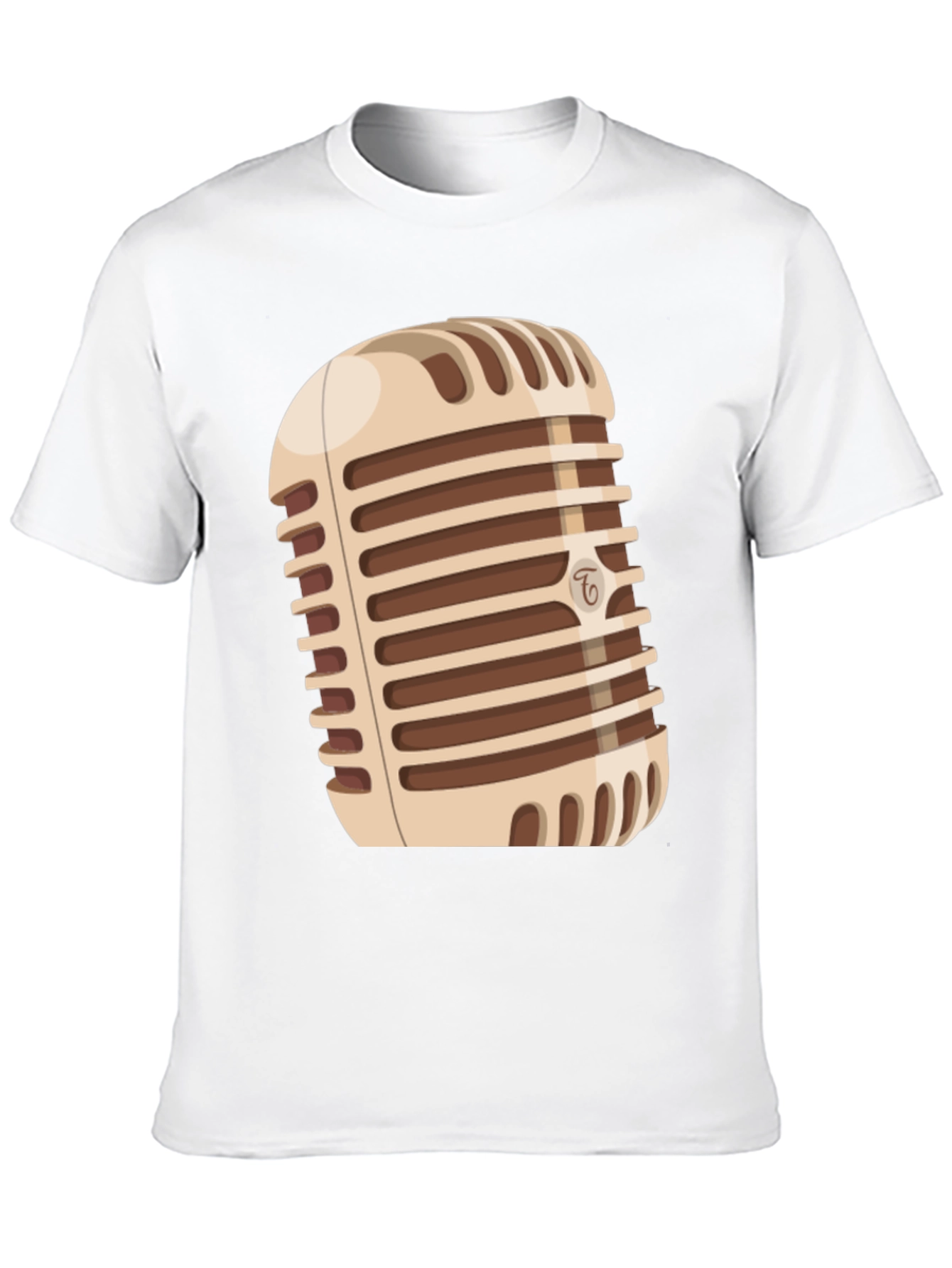 Retro Microphone Graphic Tee