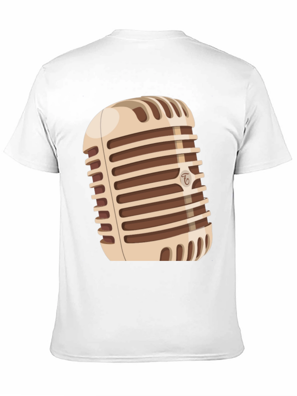 Retro Microphone Graphic Tee