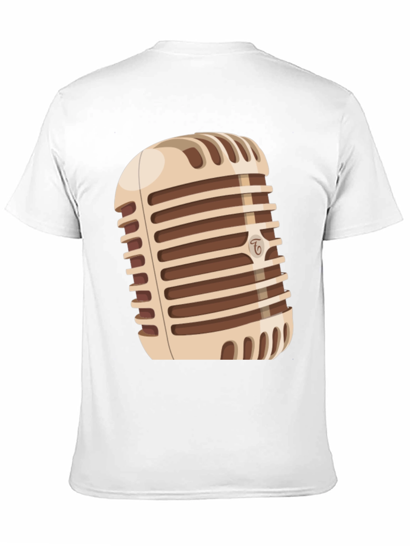 Retro Microphone Graphic Tee