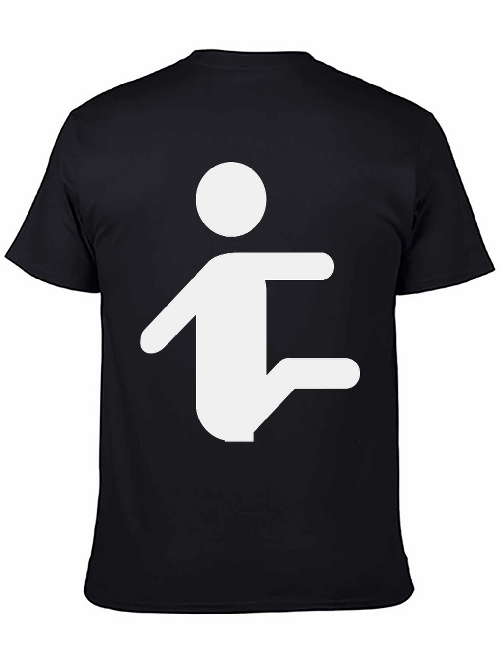 Stick Figure Yoga Pose Graphic T-Shirt