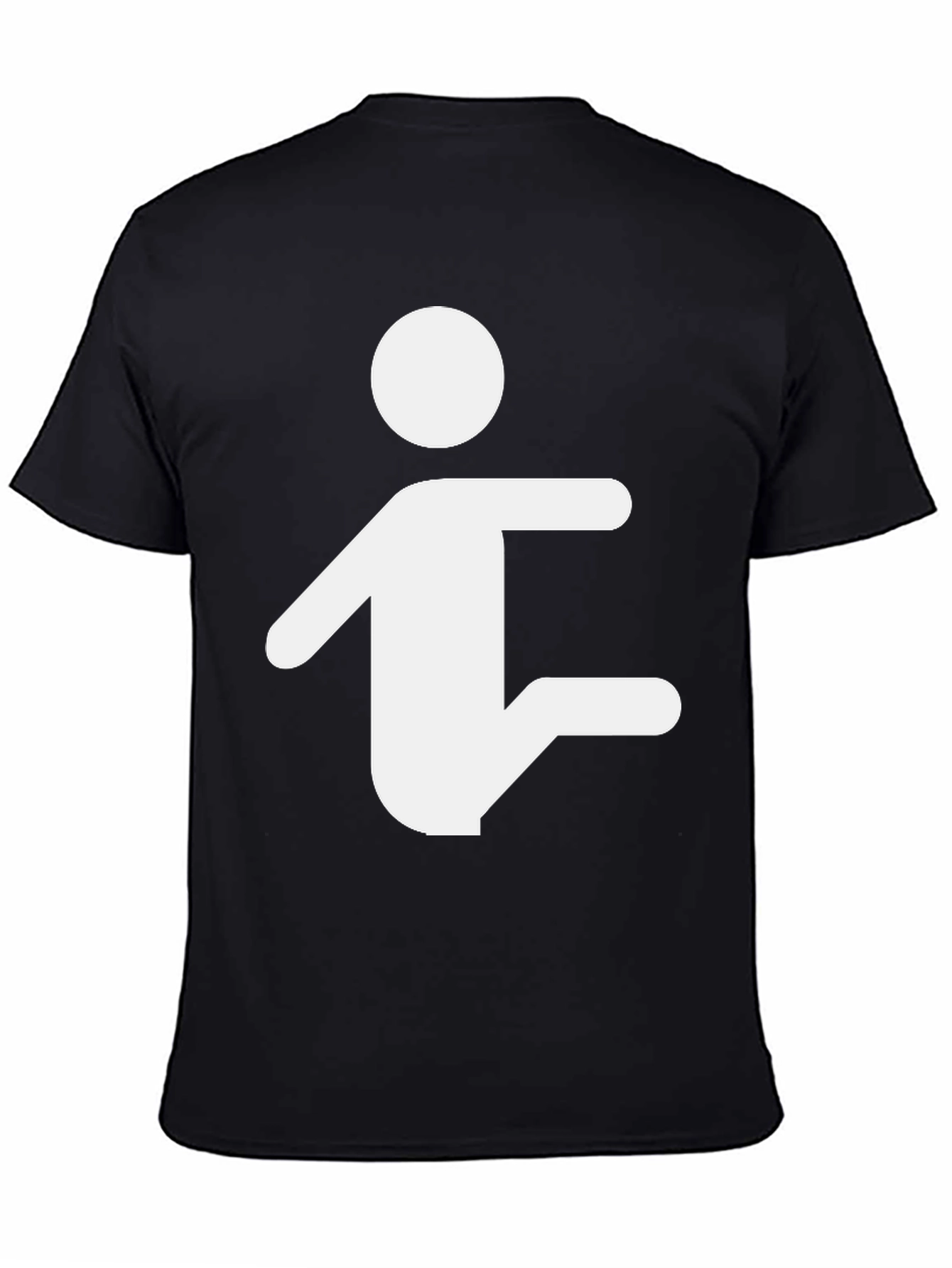 Stick Figure Yoga Pose Graphic T-Shirt
