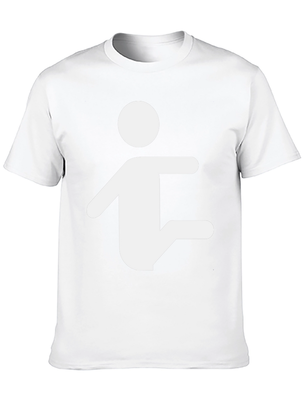 Stick Figure Yoga Pose Graphic T-Shirt
