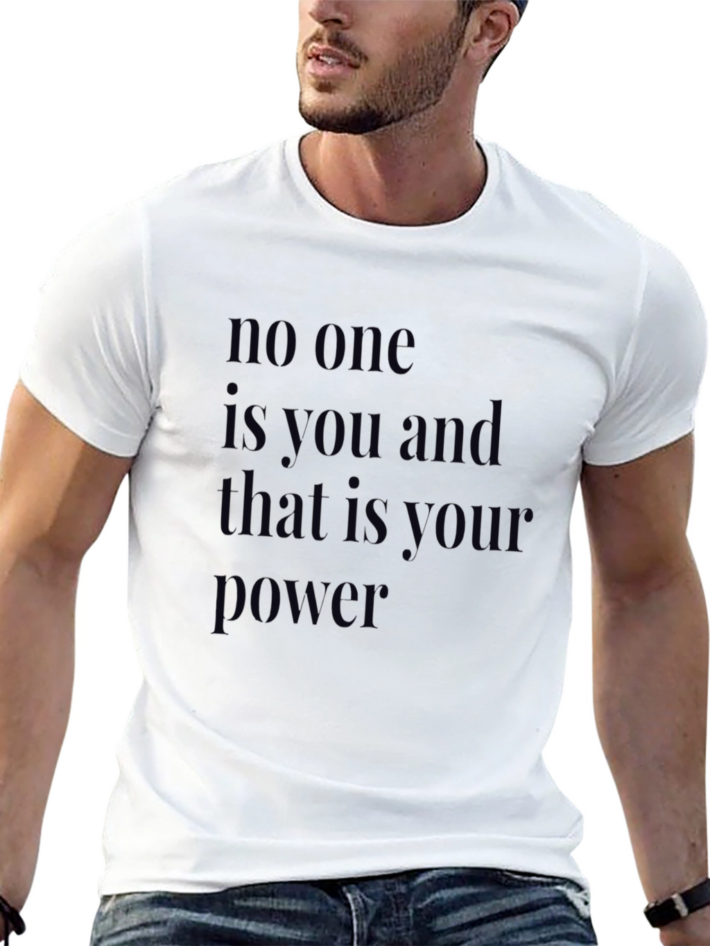 Empowering Statement Black T-Shirt