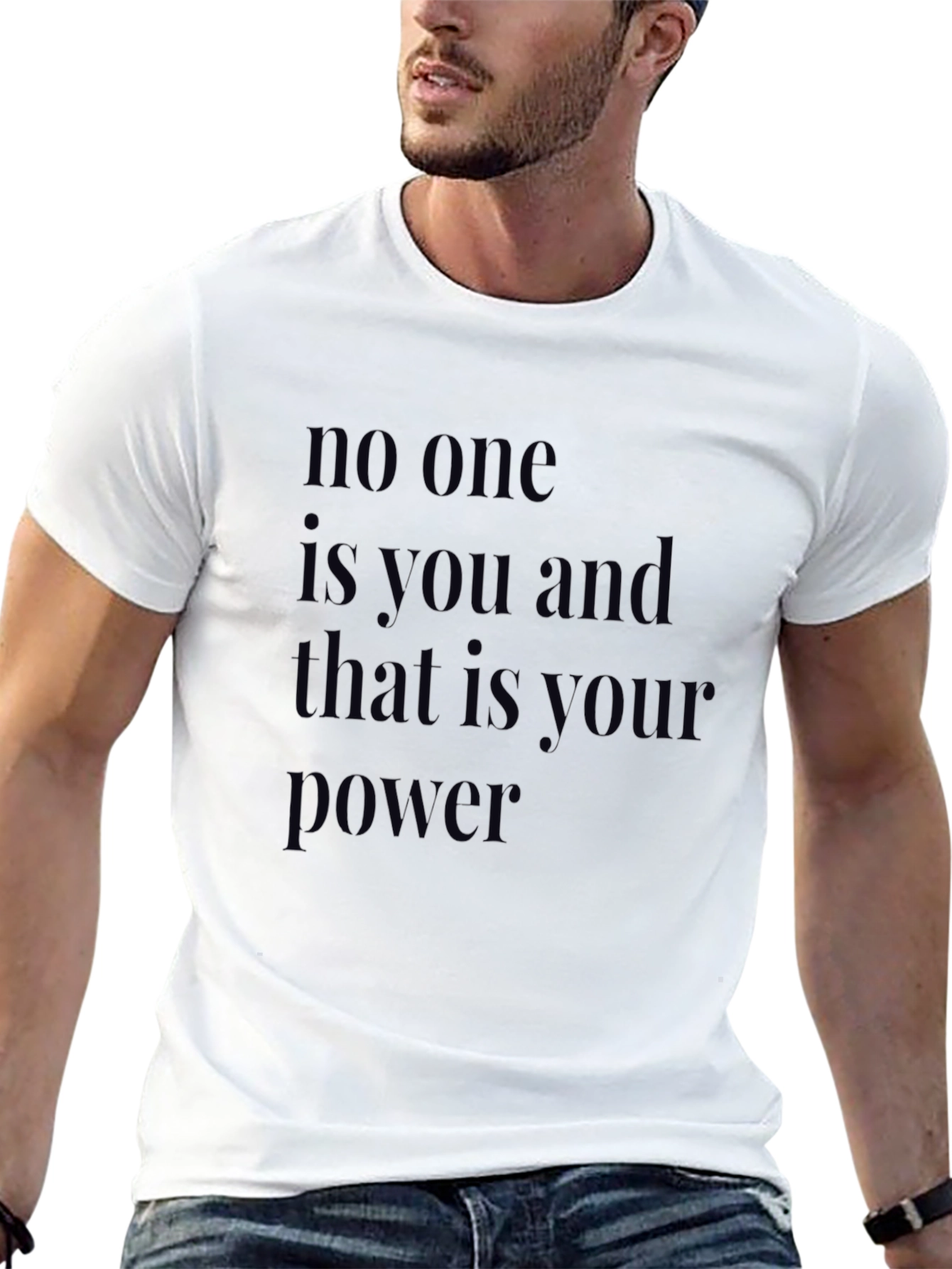 Empowering Statement Black T-Shirt