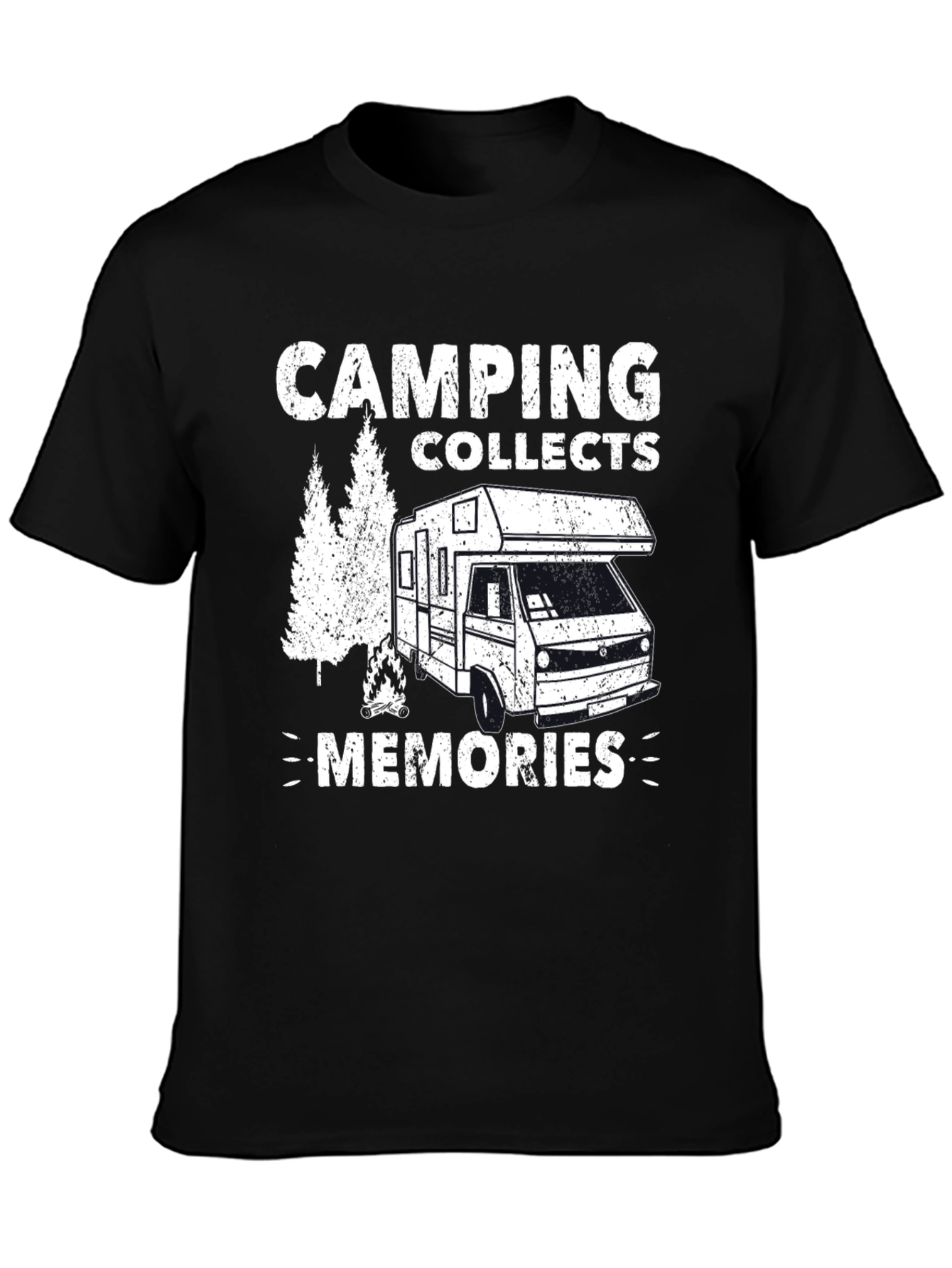 Camping Collects Memories Graphic T-Shirt