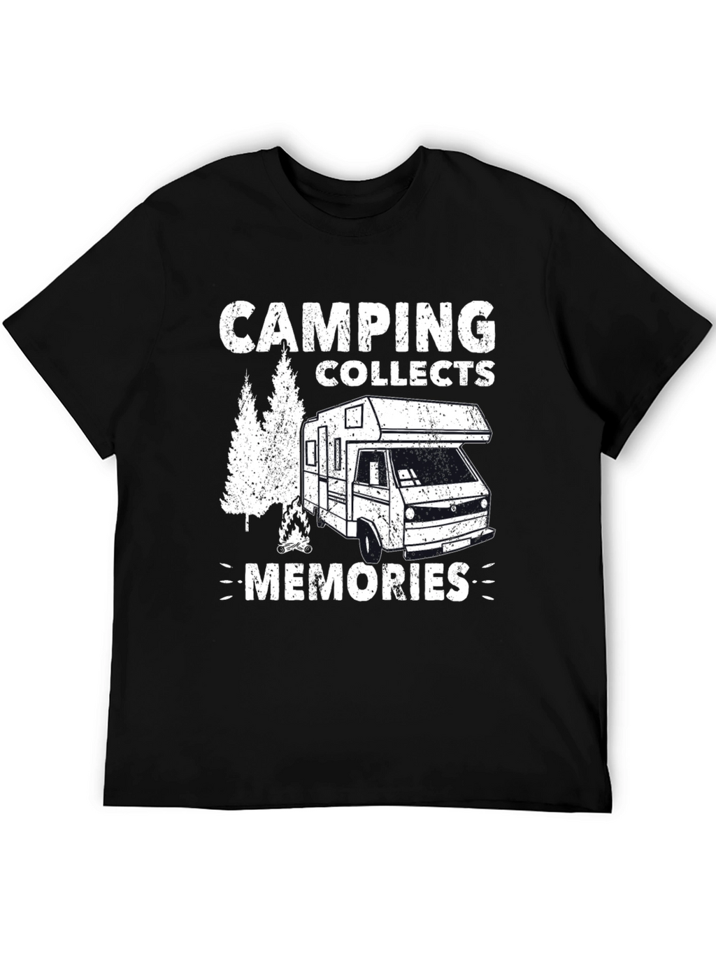 Camping Collects Memories Graphic T-Shirt