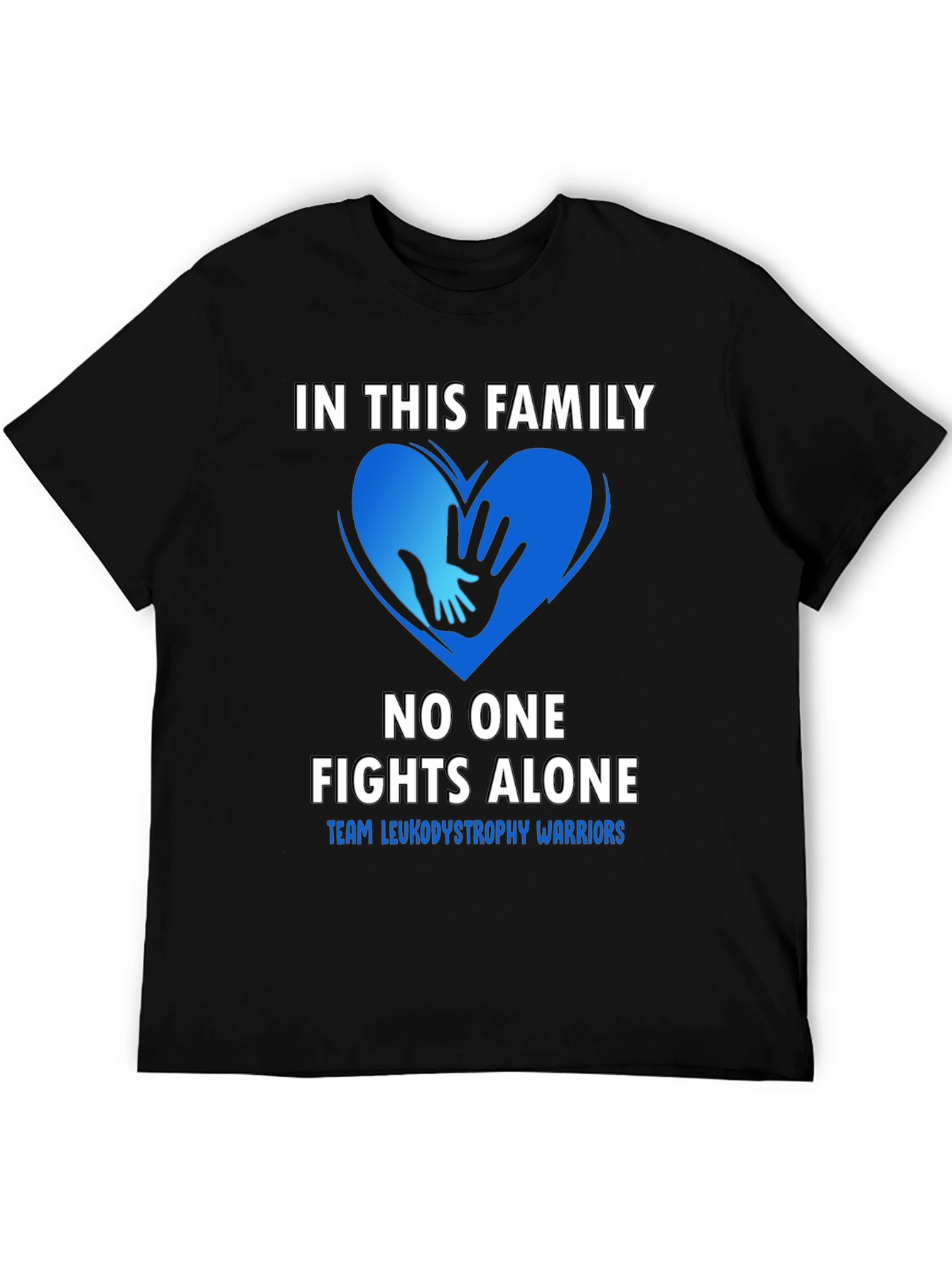 Leukodystrophy Warrior Family Support T-Shirt