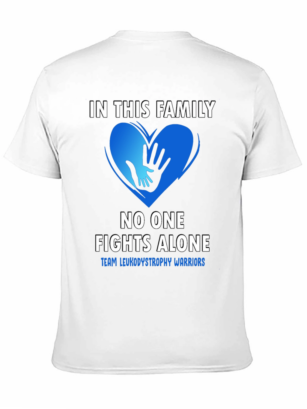 Leukodystrophy Warrior Family Support T-Shirt